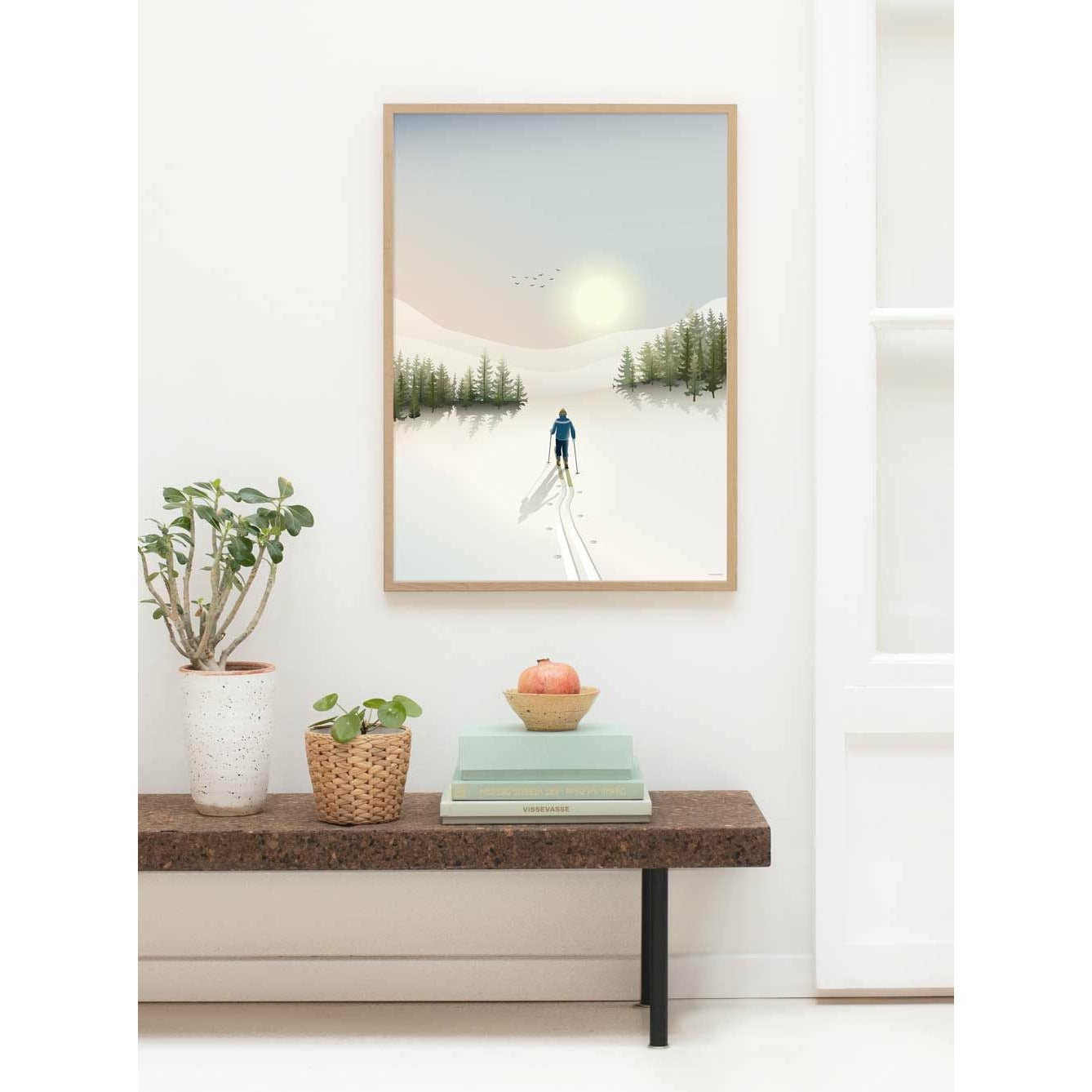 [product_category]-Vissevasse Cross Country Skiing Poster, 15x21 Cm-Vissevasse-5713138108917-F-2021-089-S-VIS-2