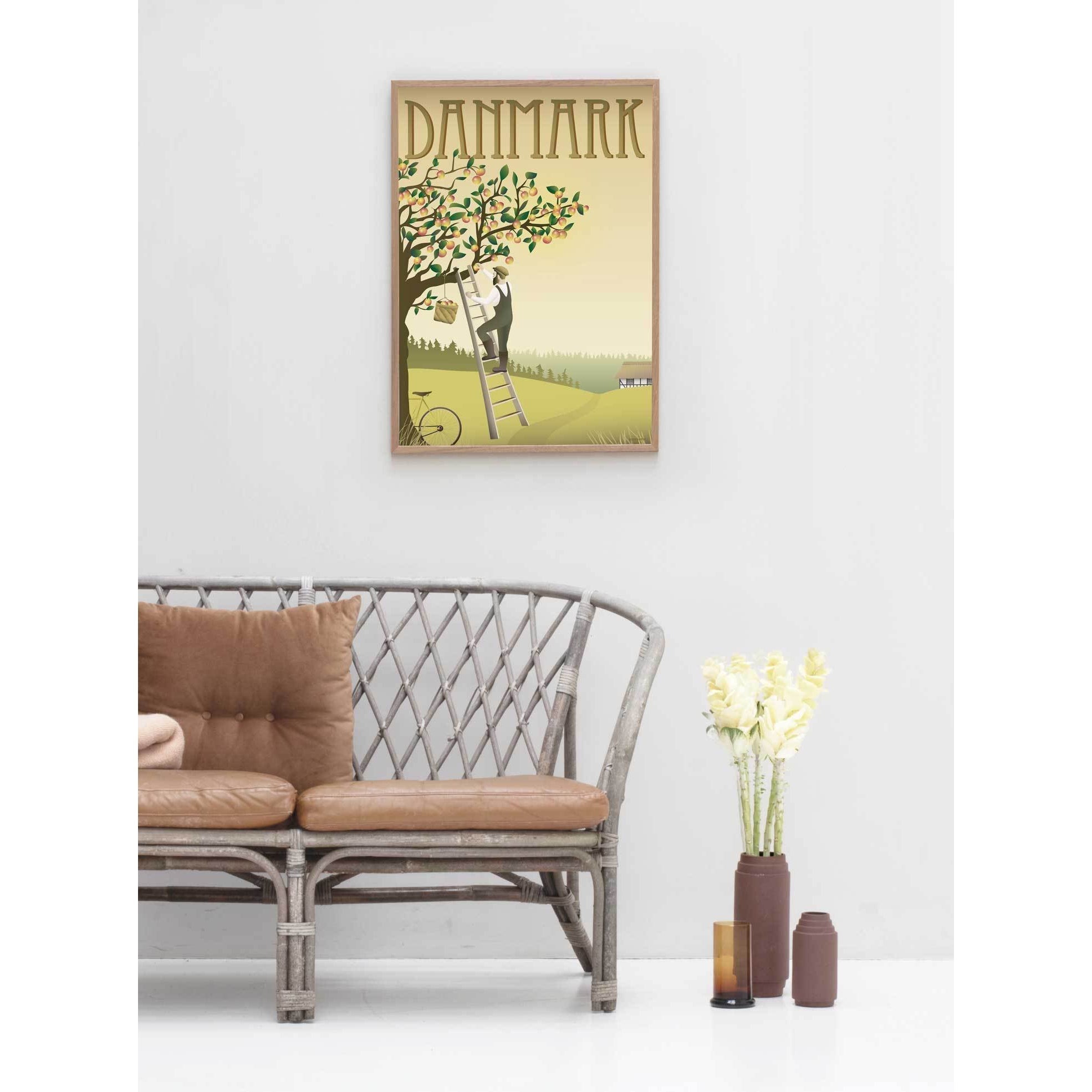 Vissevasse Denmark Apple Tree Poster, 15 X21 Cm