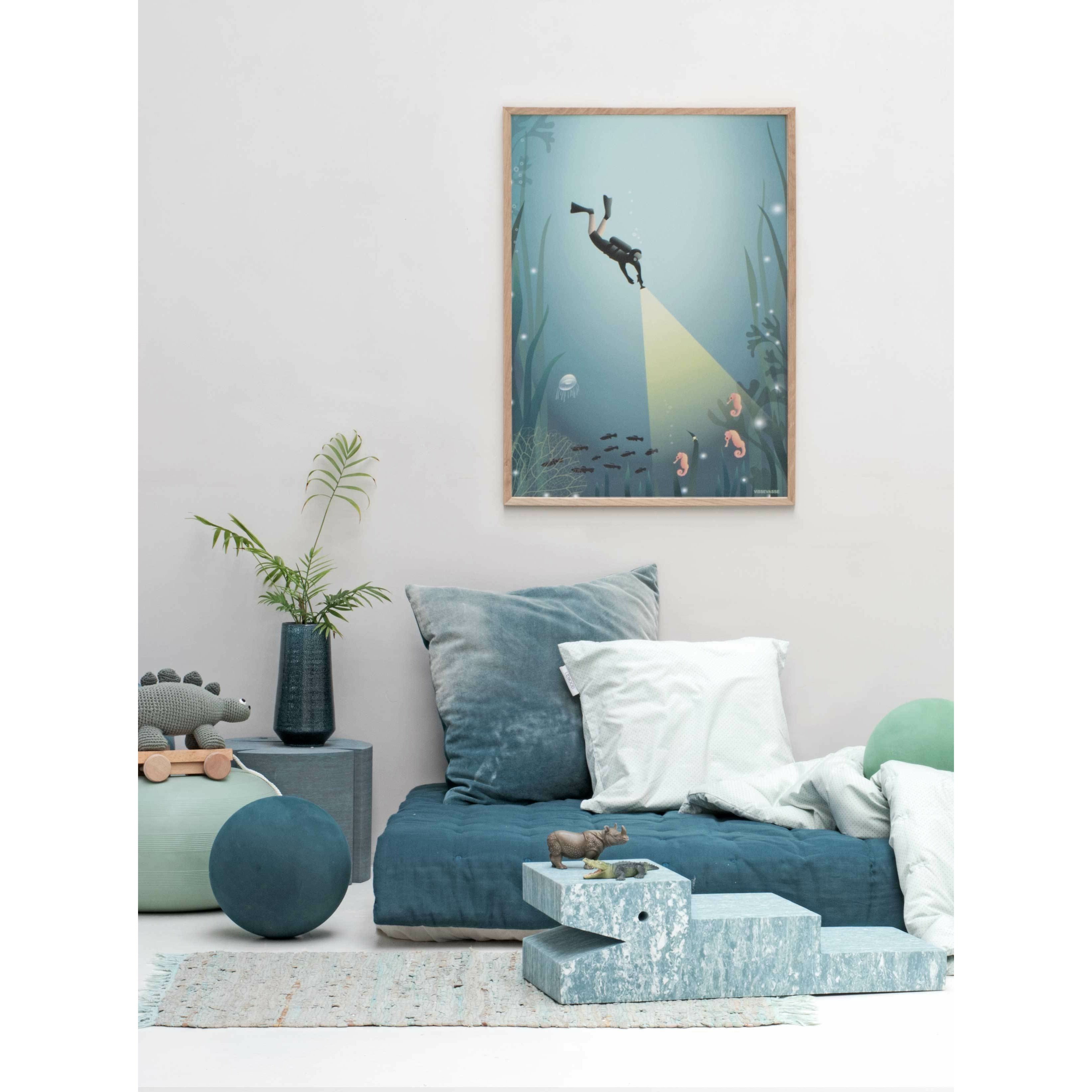 [product_category]-Vissevasse Diver Poster, 30 X40 Cm-Vissevasse-5713138724322-F-2017-243-M-VIS-2