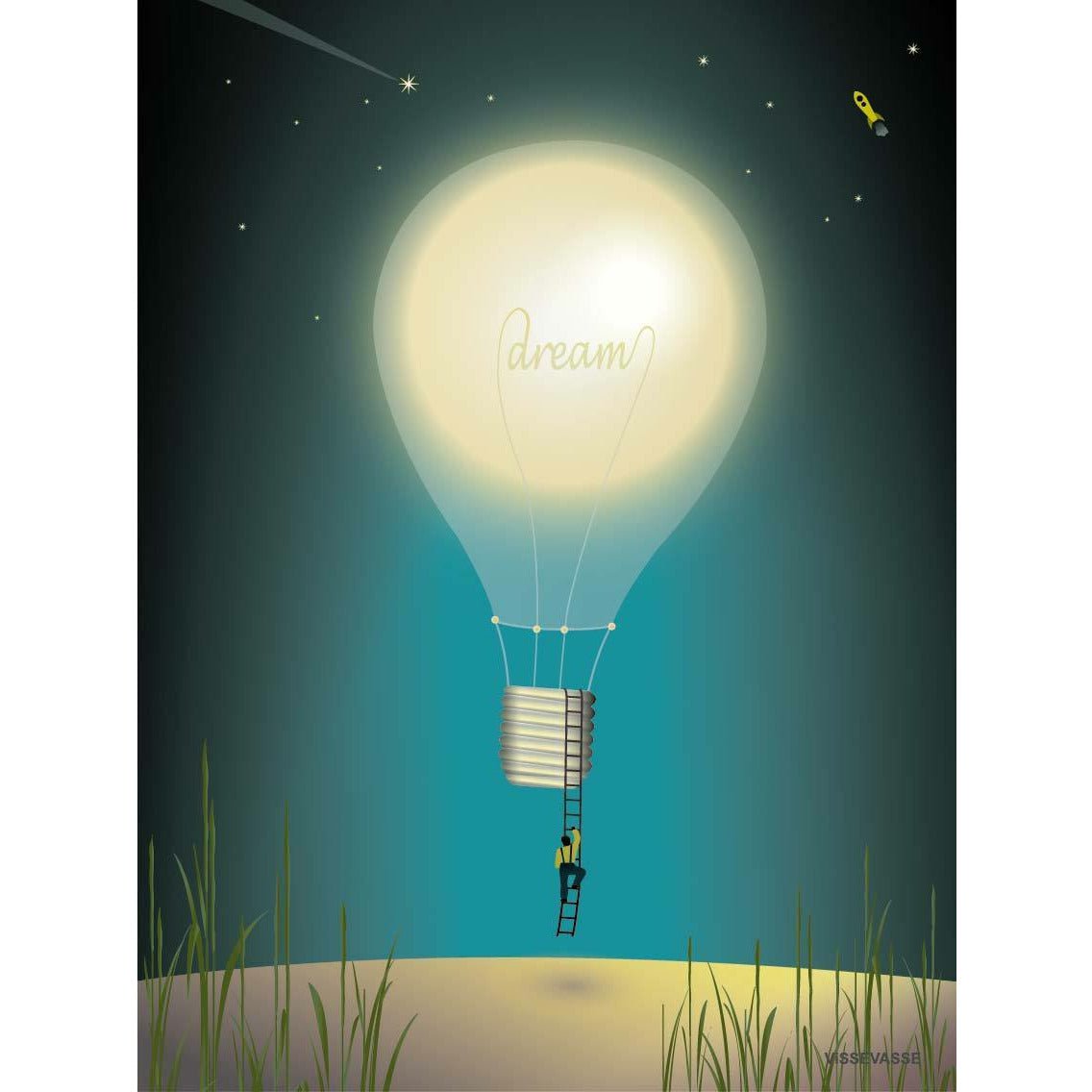 Vissevasse Dreaming Poster, 50 x70 cm