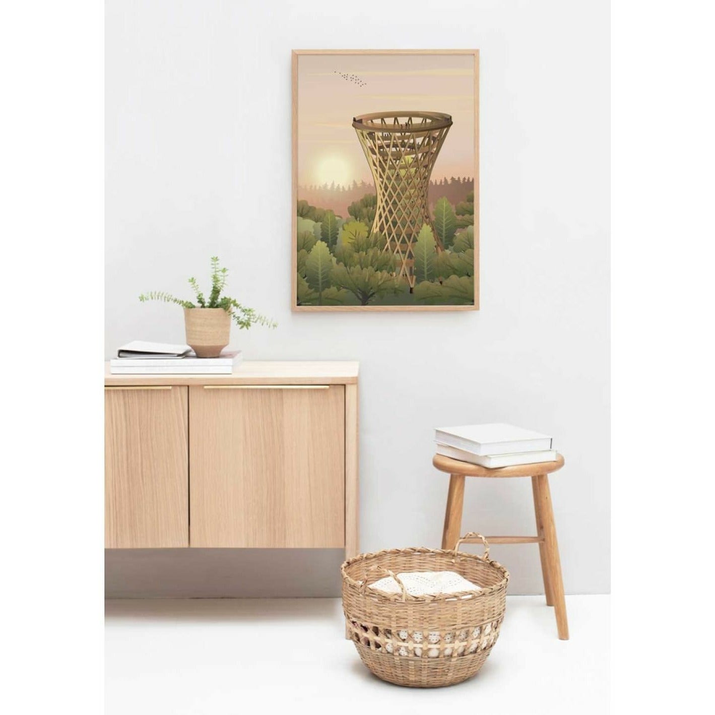 [product_category]-Vissevasse Forest Tower Poster, 30 X 40 Cm-Vissevasse-5713138105428-F-2021-054-M-VIS-2