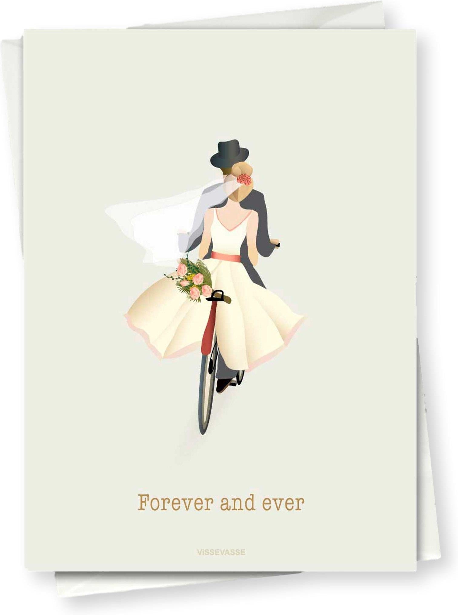 Vissevasse Forever And Ever Greeting Card