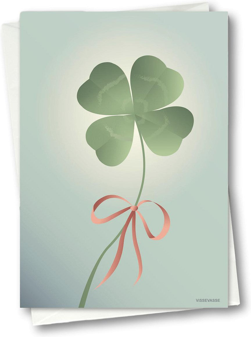 Vissevasse Bood Luck Greeting Card, 10,5x15cm