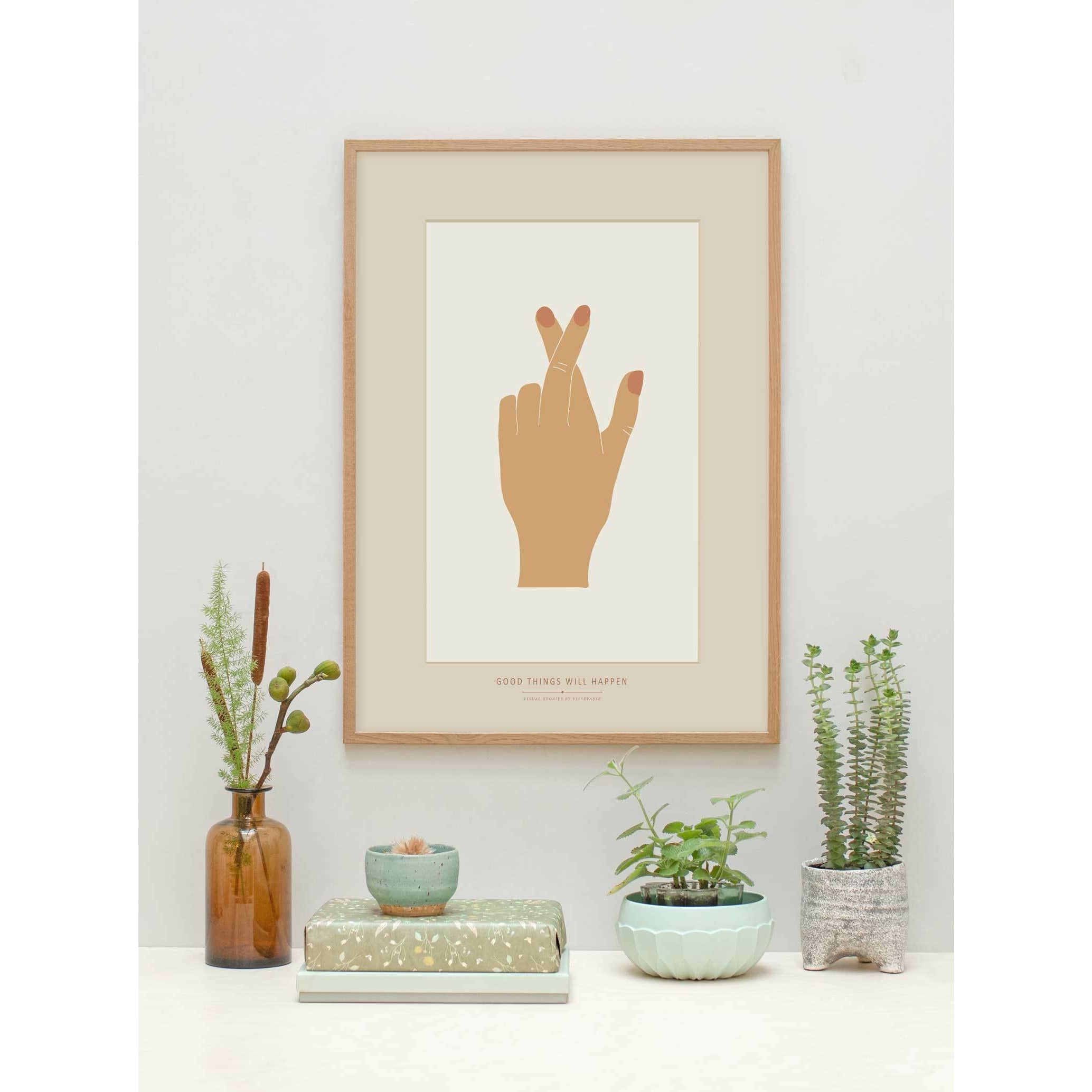 [product_category]-Vissevasse Good Things Will Happen Poster, 50 X70 Cm-Vissevasse-5713138905936-F-2019-059-L-VIS-2