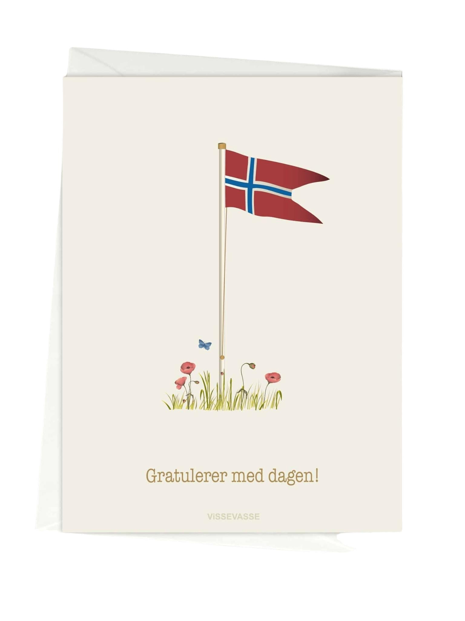 [product_category]-Vissevasse Gratulerer Med Dagen A6 Card-Vissevasse-5713138200147-F-2022-001-XS-VIS-1