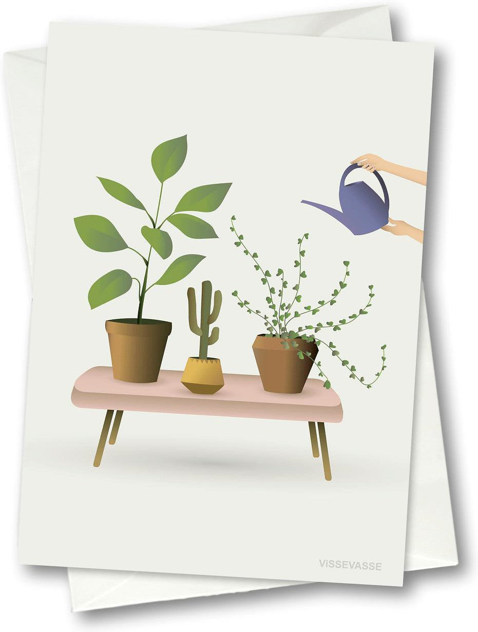 Vissevasse Culture Plants Card, 10,5x15cm