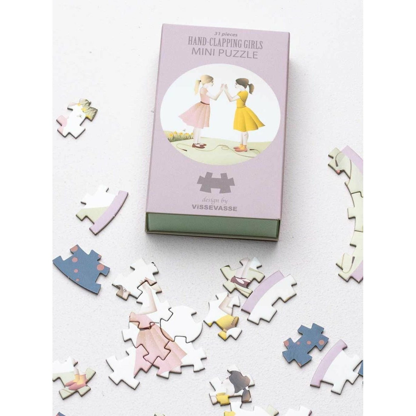 Vissevasse Handclapping Girls Mini Puzzle