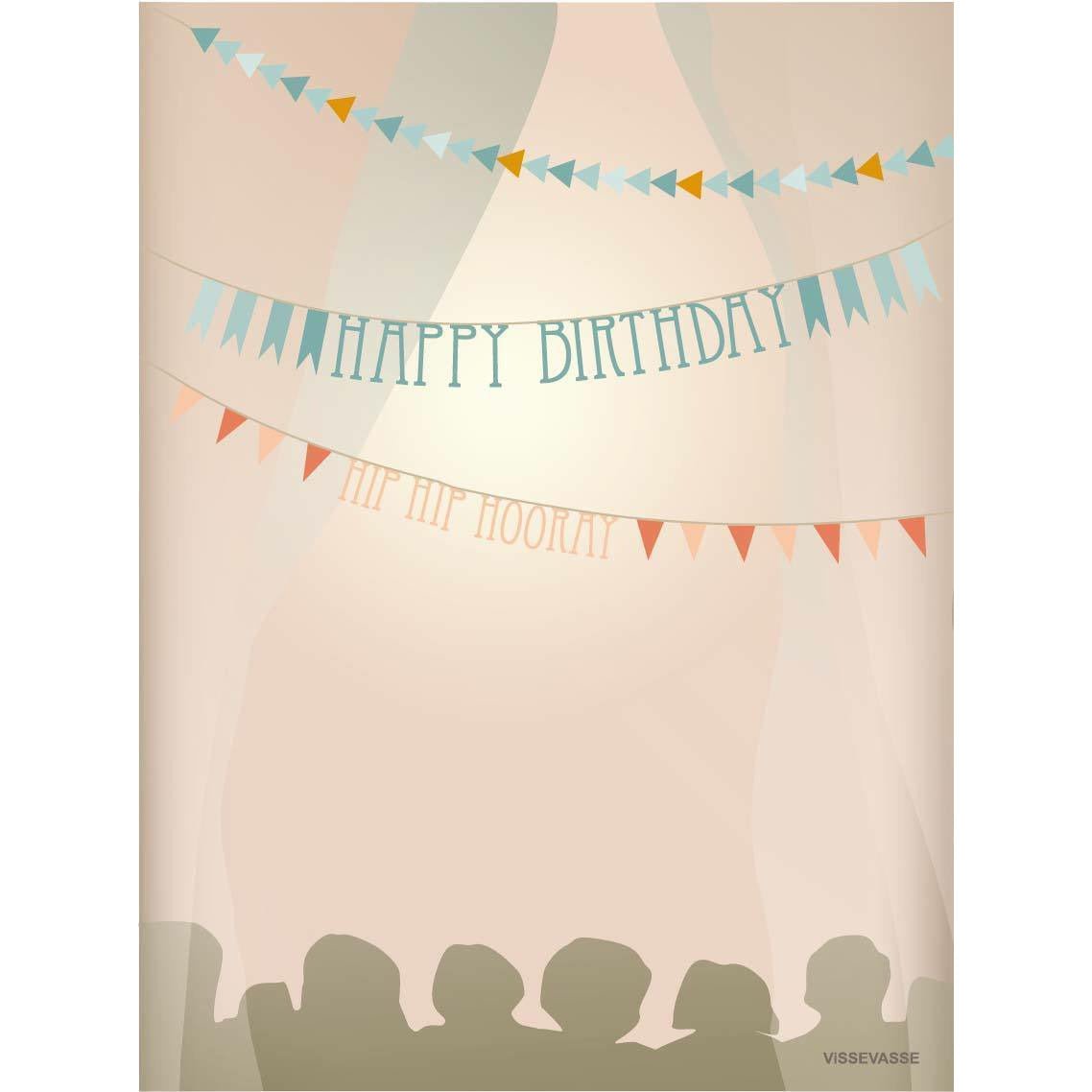 [product_category]-Vissevasse Happy Birthday Greeting Card, 15 X21 Cm-Vissevasse-5713138606819-F-2016-068-S-VIS-2