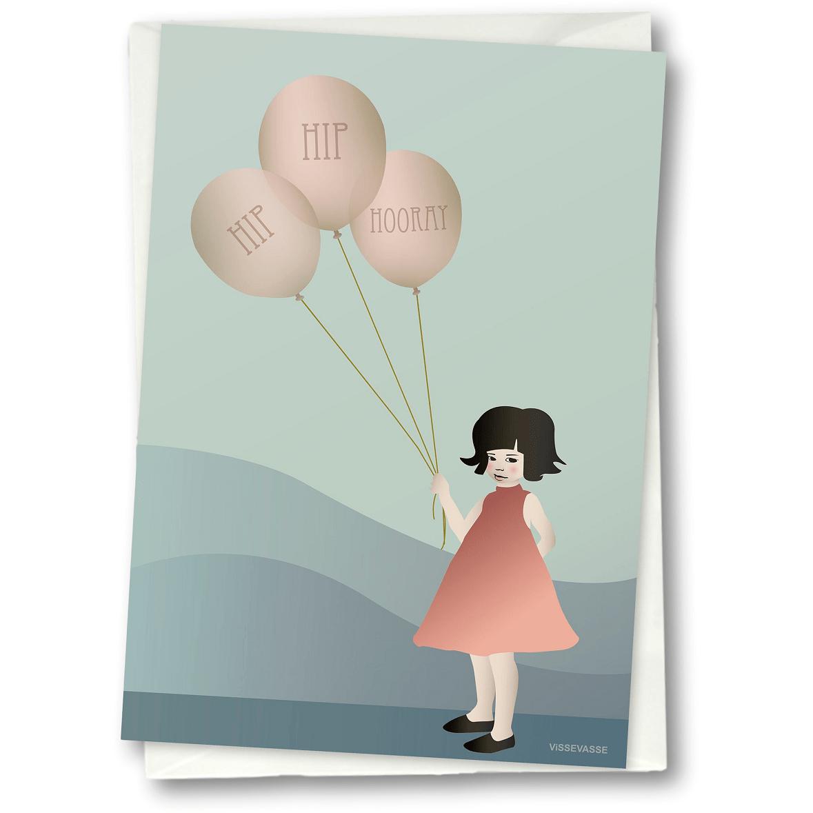 [product_category]-Vissevasse Hipp Hip Hurray Greeting Card, 15 X21 Cm-Vissevasse-5713138607014-F-2016-070-S-VIS-1