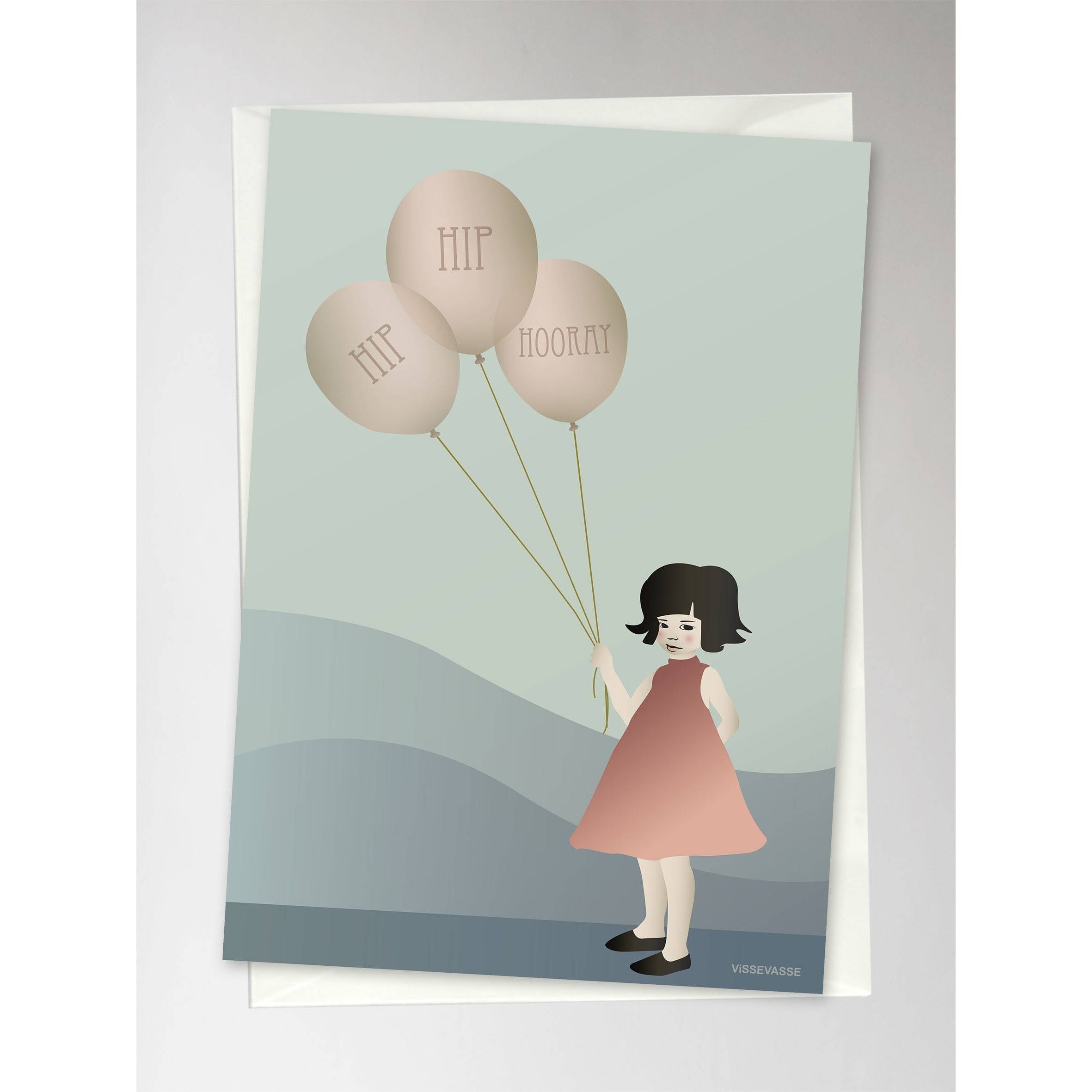 [product_category]-Vissevasse Hipp Hipp Hurray Greeting Card, 10.5 X15 Cm-Vissevasse-5713138607007-F-2016-070-XS-VIS-2