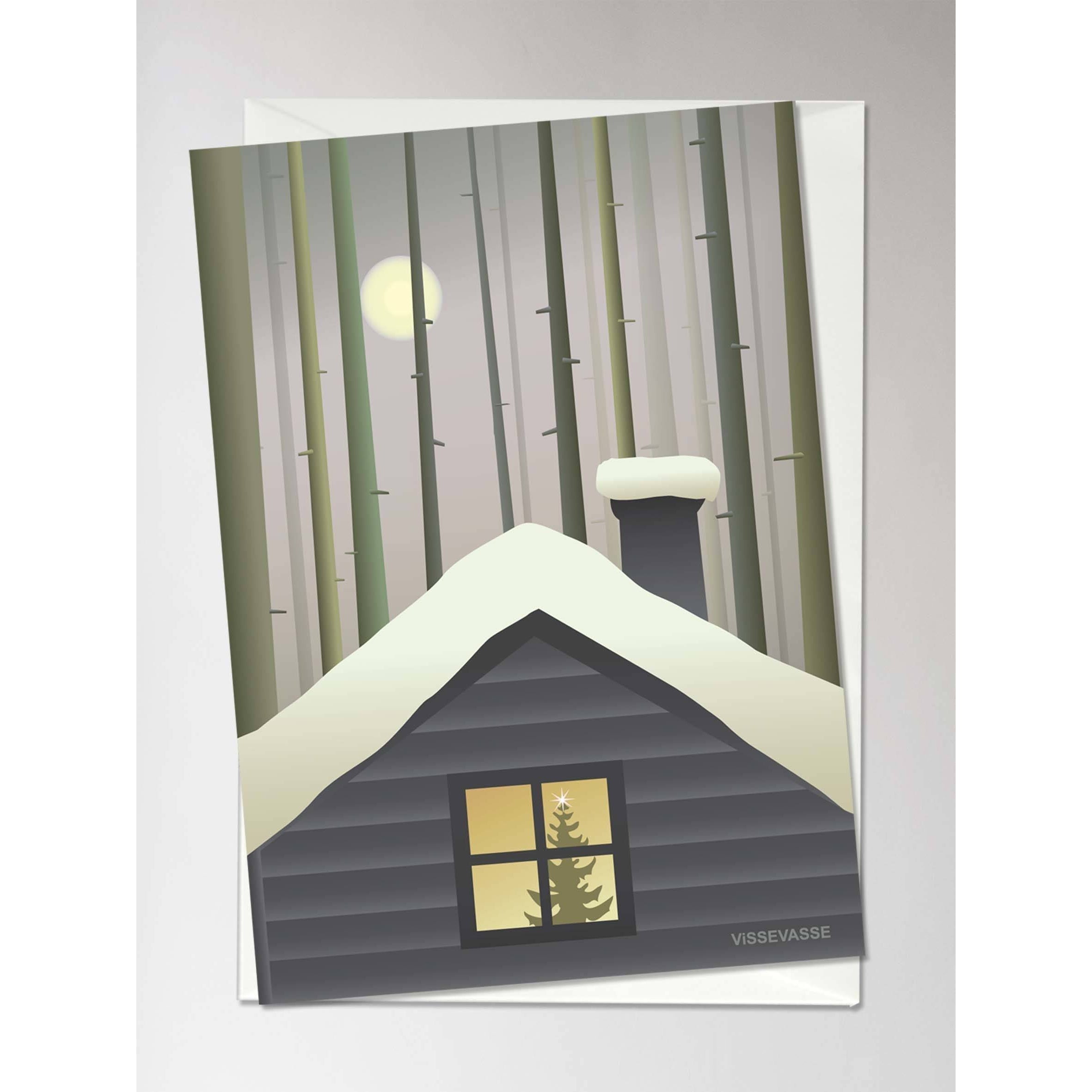 [product_category]-Vissevasse House In The Woods Greeting Card, 10,5x15 Cm-Vissevasse-5713138600718-F-2016-007-XS-VIS-2