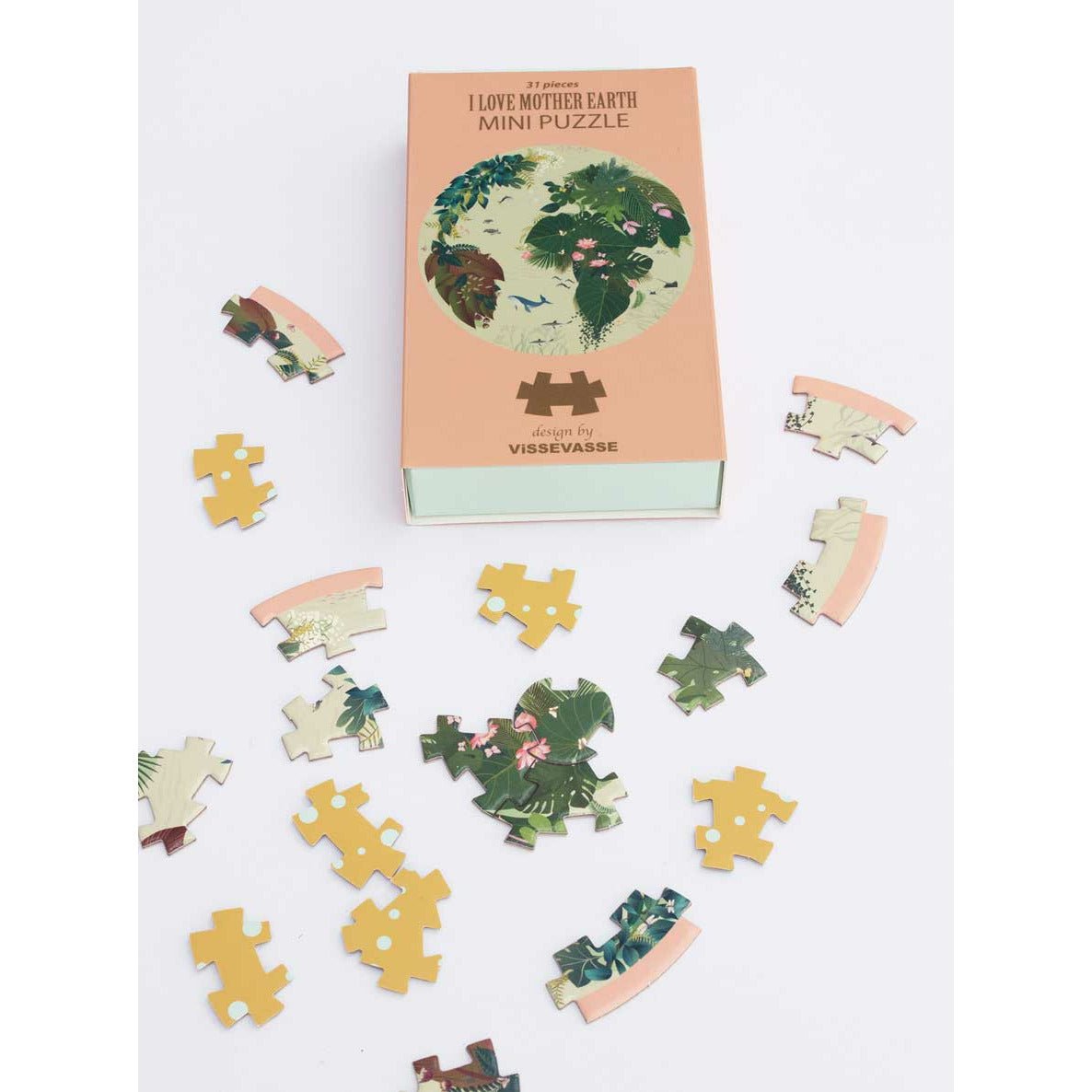 Vissevasse ik hou van Mother Earth Mini Puzzle