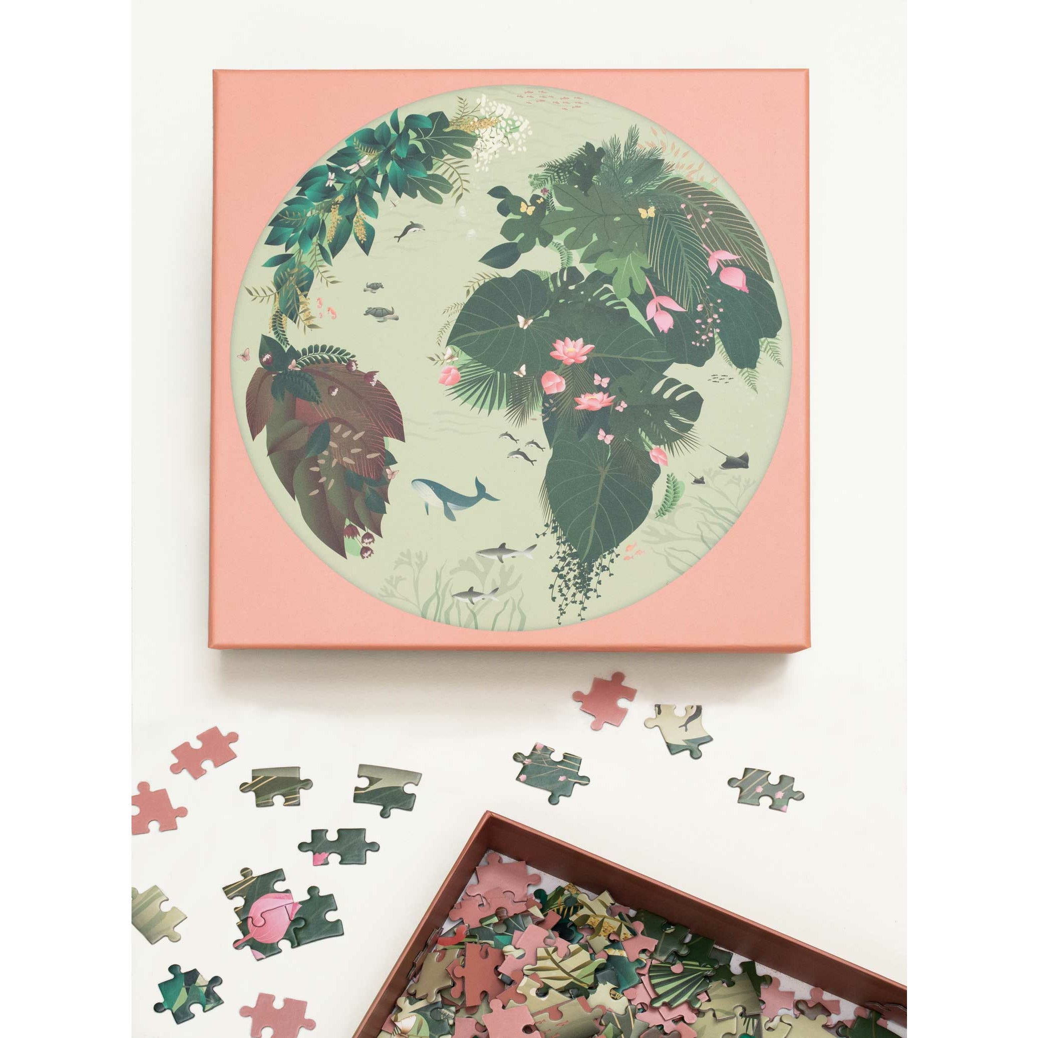 Vissevasse Ik hou van Mother Earth Puzzle, 500 stuks