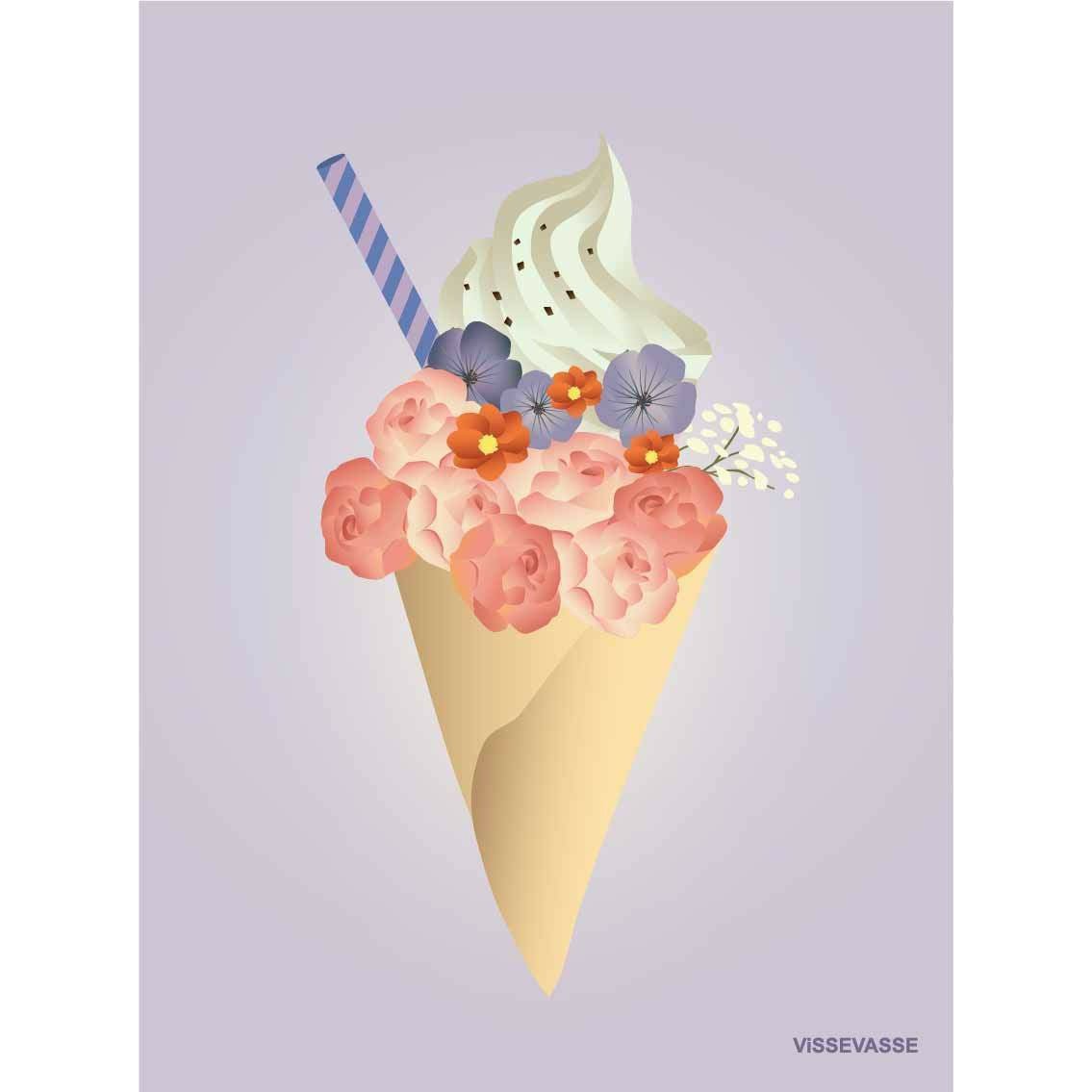 [product_category]-Vissevasse Ice Cream Flower Card, A7-Vissevasse-5713138001010-F-2020-010-XX-VIS-1