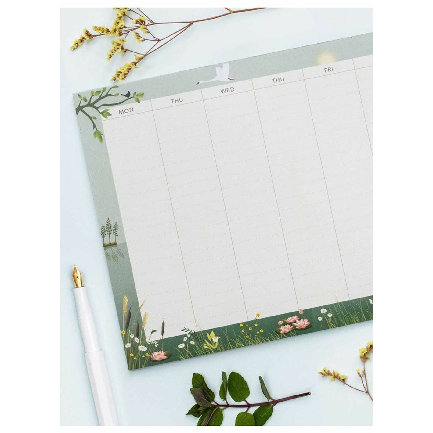 [product_category]-Vissevasse Lakeside Weekly Notepad-Vissevasse-5713138104490-F-2021-044-NW-VIS-2