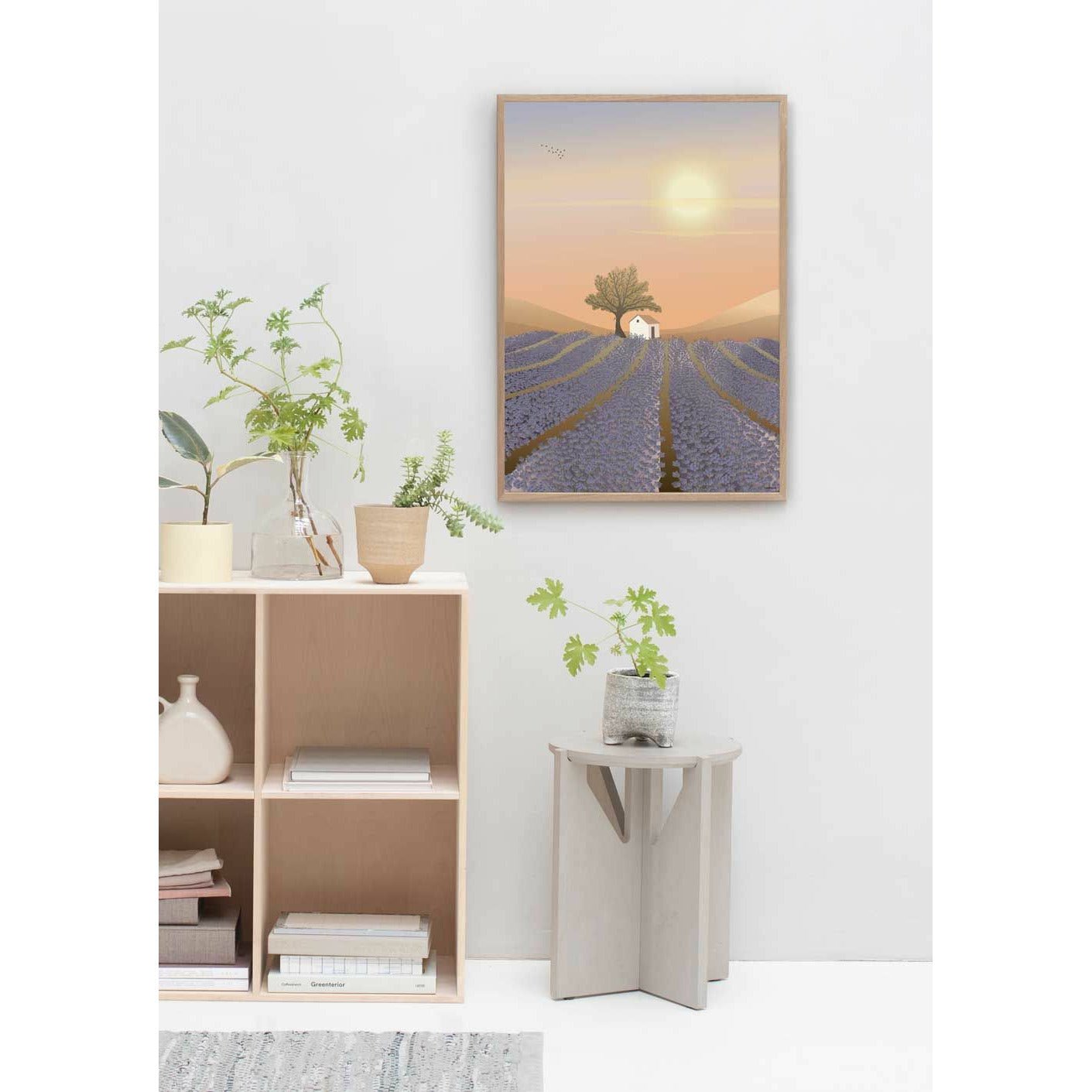 [product_category]-Vissevasse Lavender Field Poster, 50x70 Cm-Vissevasse-5713138107736-F-2021-077-L-VIS-2