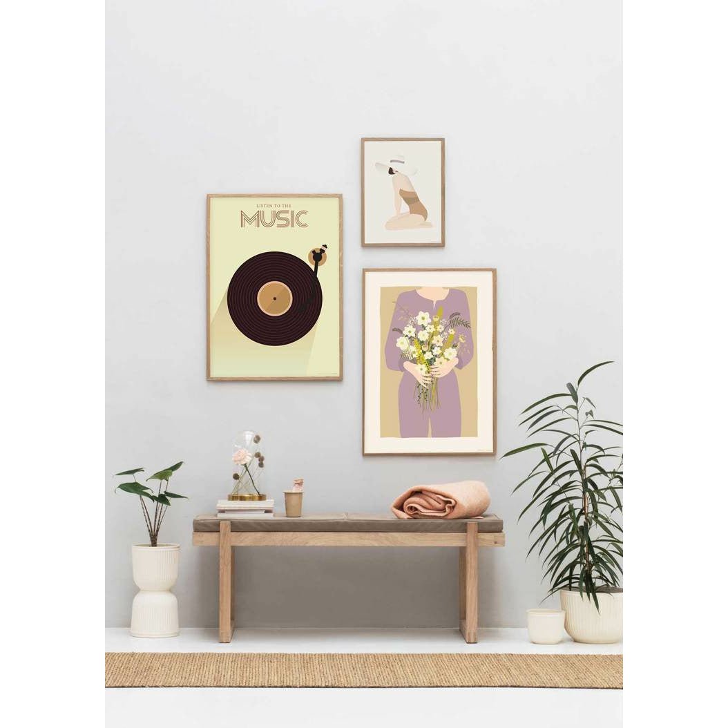 [product_category]-Vissevasse Listen To The Music Poster, 50 X70 Cm-Vissevasse-5713138902935-F-2019-029-L-VIS-2