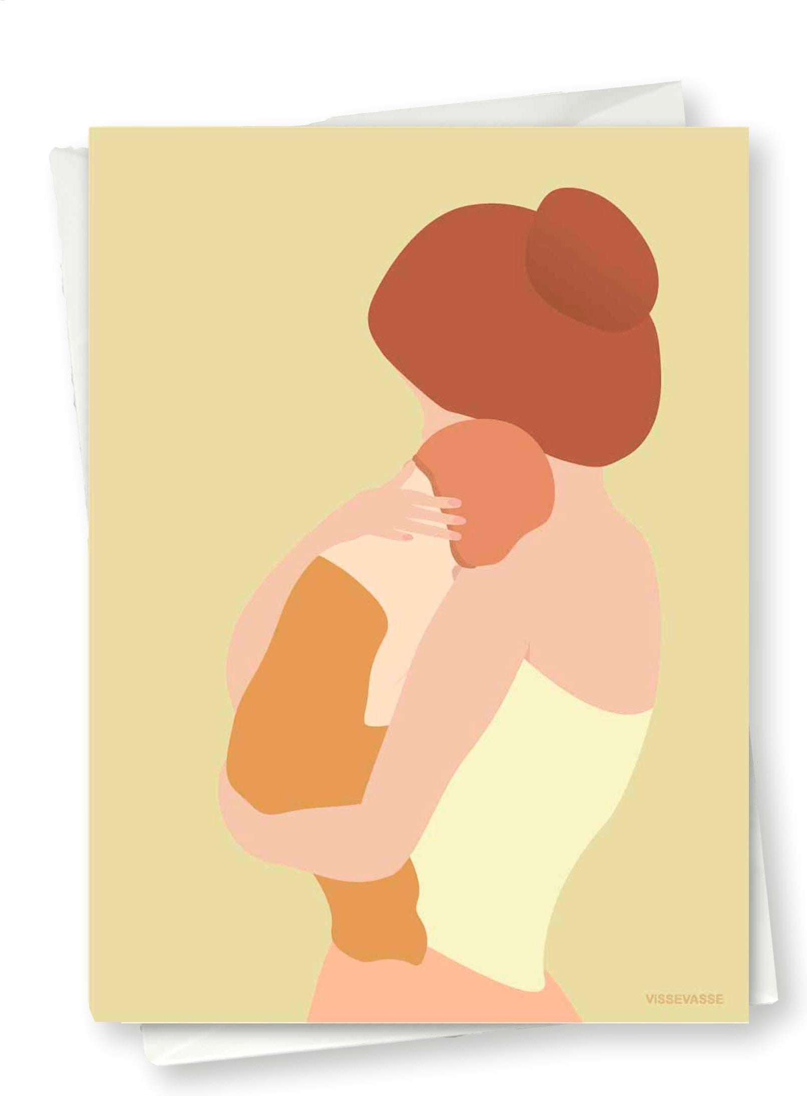 [product_category]-Vissevasse Motherhood Greeting Card, 10x15 Cm-Vissevasse-5713138903802-F-2019-038-XS-VIS-1