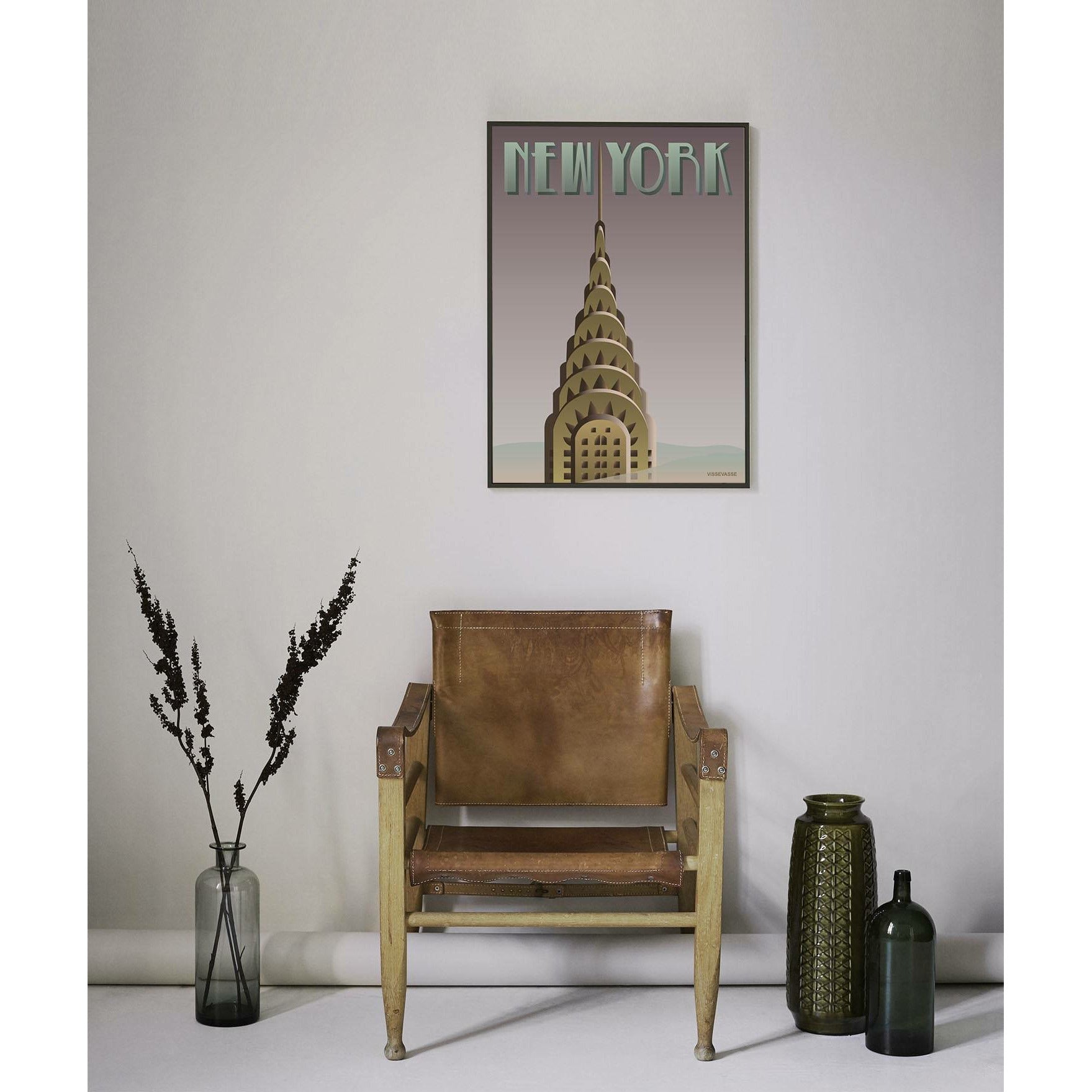 [product_category]-Vissevasse New York Chrysler Poster, 50 X70 Cm-Vissevasse-5713138360032-F-2013-600-L-VIS-2
