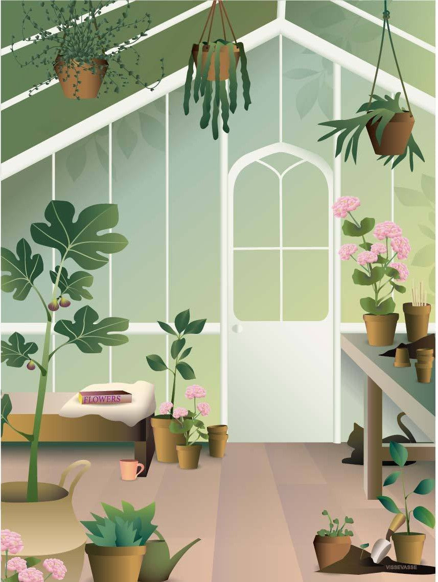 Vissevasse Orangery Poster, 15 X21 Cm