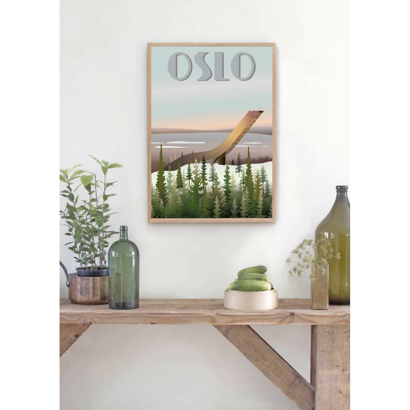 [product_category]-Vissevasse Oslo 'Holmenkollbakken' Poster, 50x70 Cm-Vissevasse-5713138108337-F-2021-083-L-VIS-2