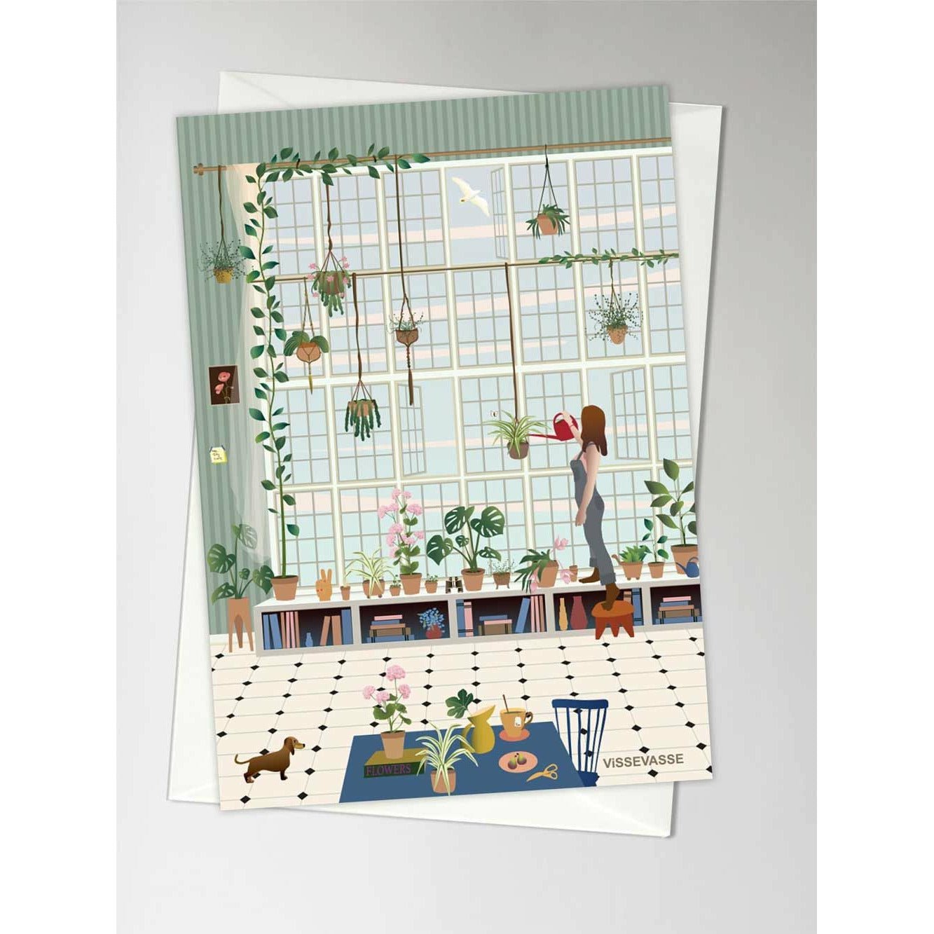 Vissevasse Plant Lover Greeting Card, A6