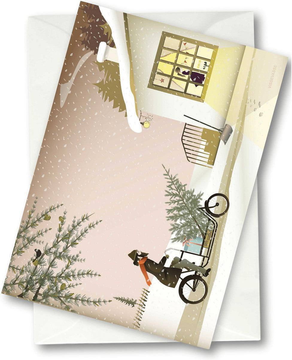 Vissevasse Ready For Christmas Greeting Card, 10,5x15cm