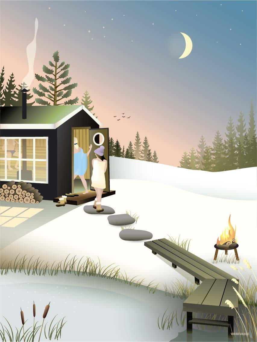 [product_category]-Vissevasse Sauna Poster, 30x40 Cm-Vissevasse-5713138300823-F-2023-008-M-VIS-1