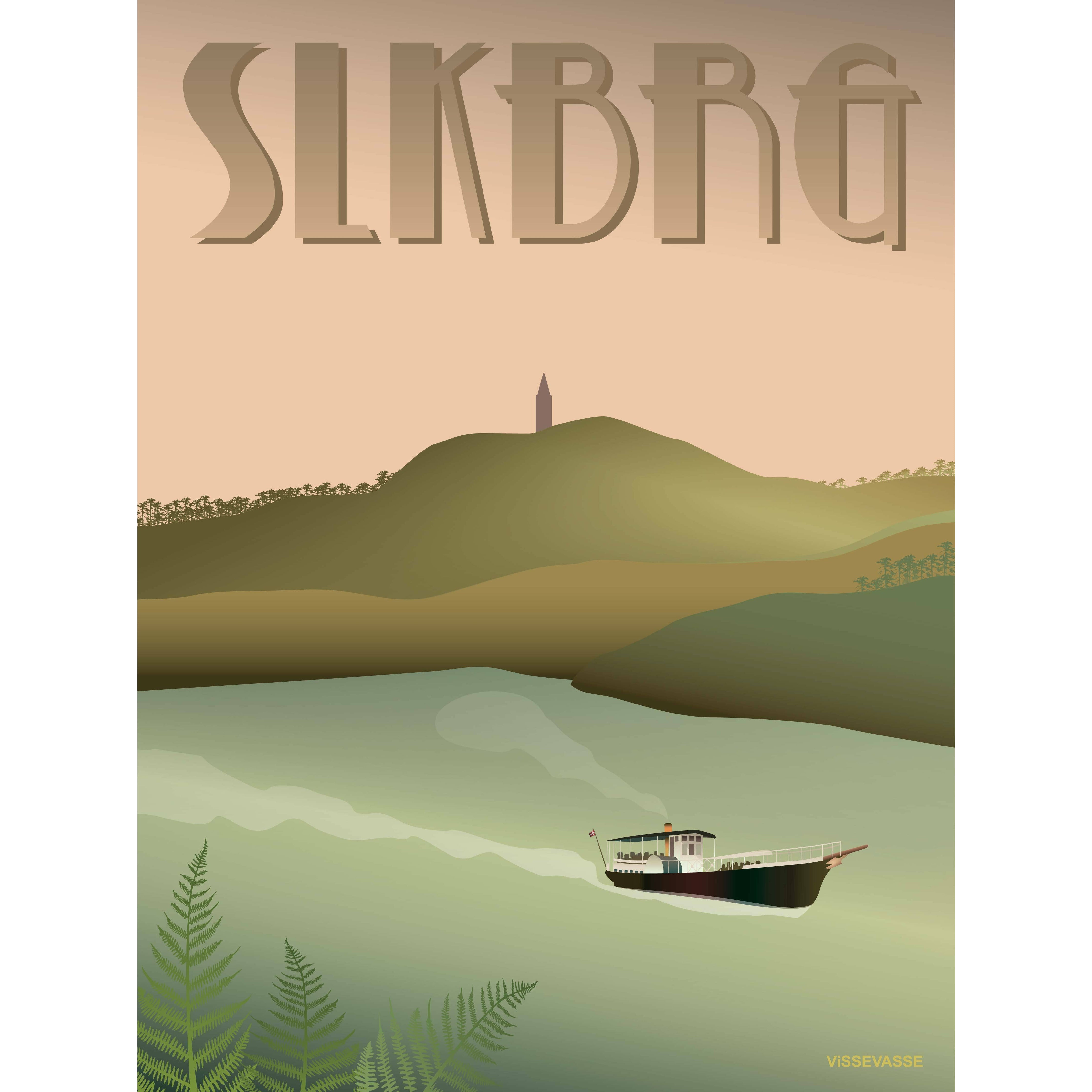 [product_category]-Vissevasse Silkeburg Hjejlen Poster, 30 X40 Cm-Vissevasse-5713138430926-F-2014-309-M-VIS-1