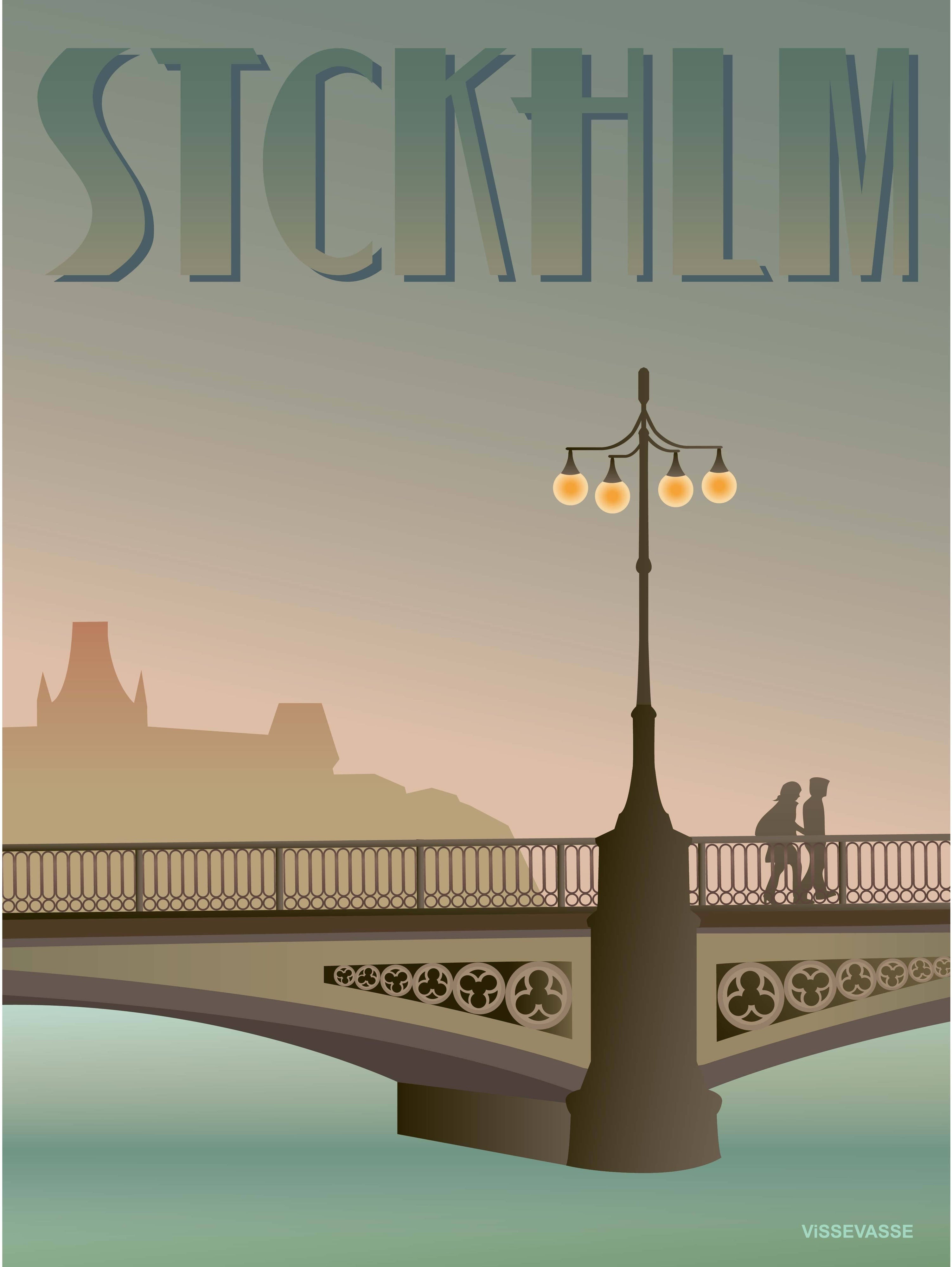 [product_category]-Vissevasse Stockholm Vasa Bridge Poster, 15 X21 Cm-Vissevasse-5713138450115-F-2014-501-S-VIS-1