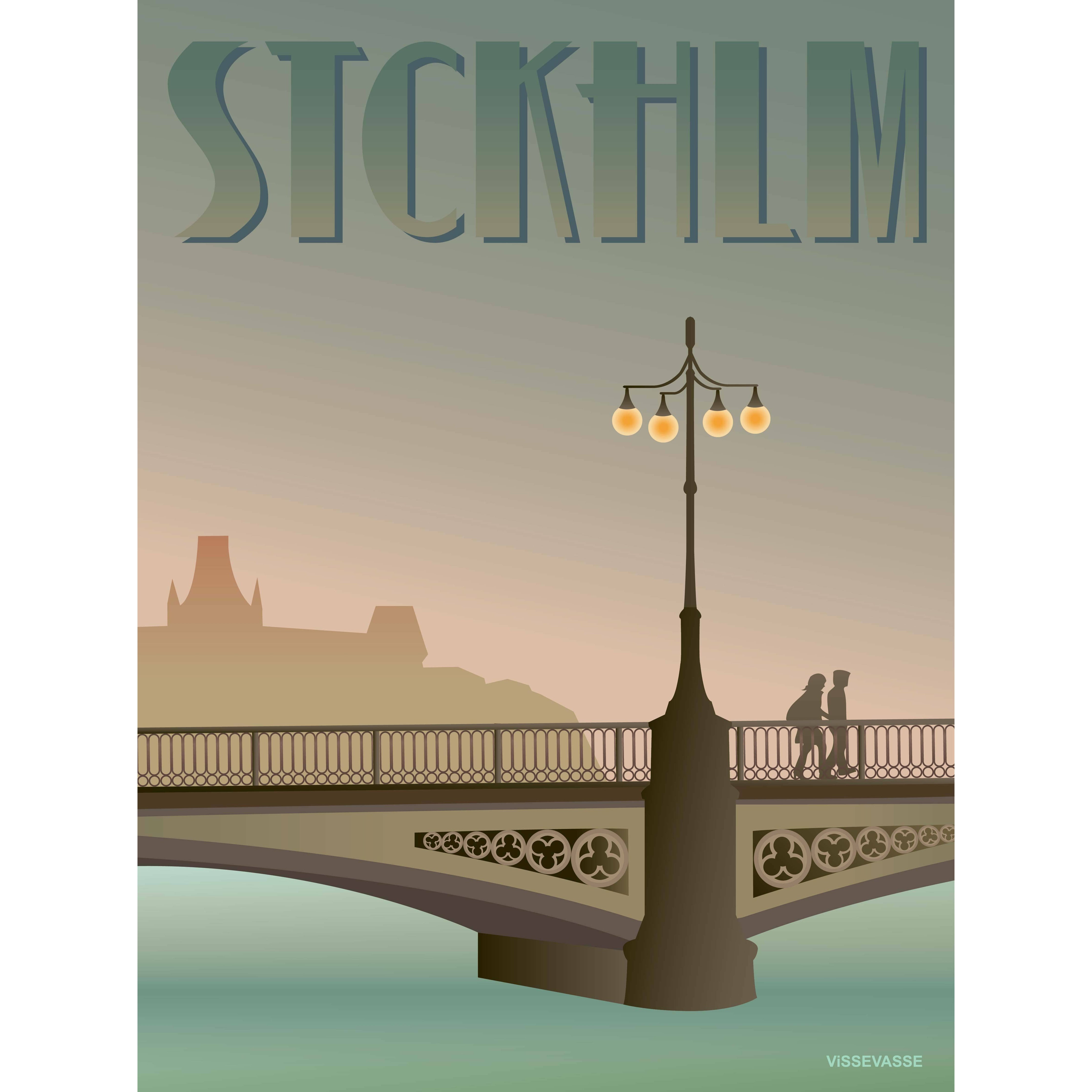 [product_category]-Vissevasse Stockholm Vasa Bridge Poster, 30 X40 Cm-Vissevasse-5713138450122-F-2014-501-M-VIS-1