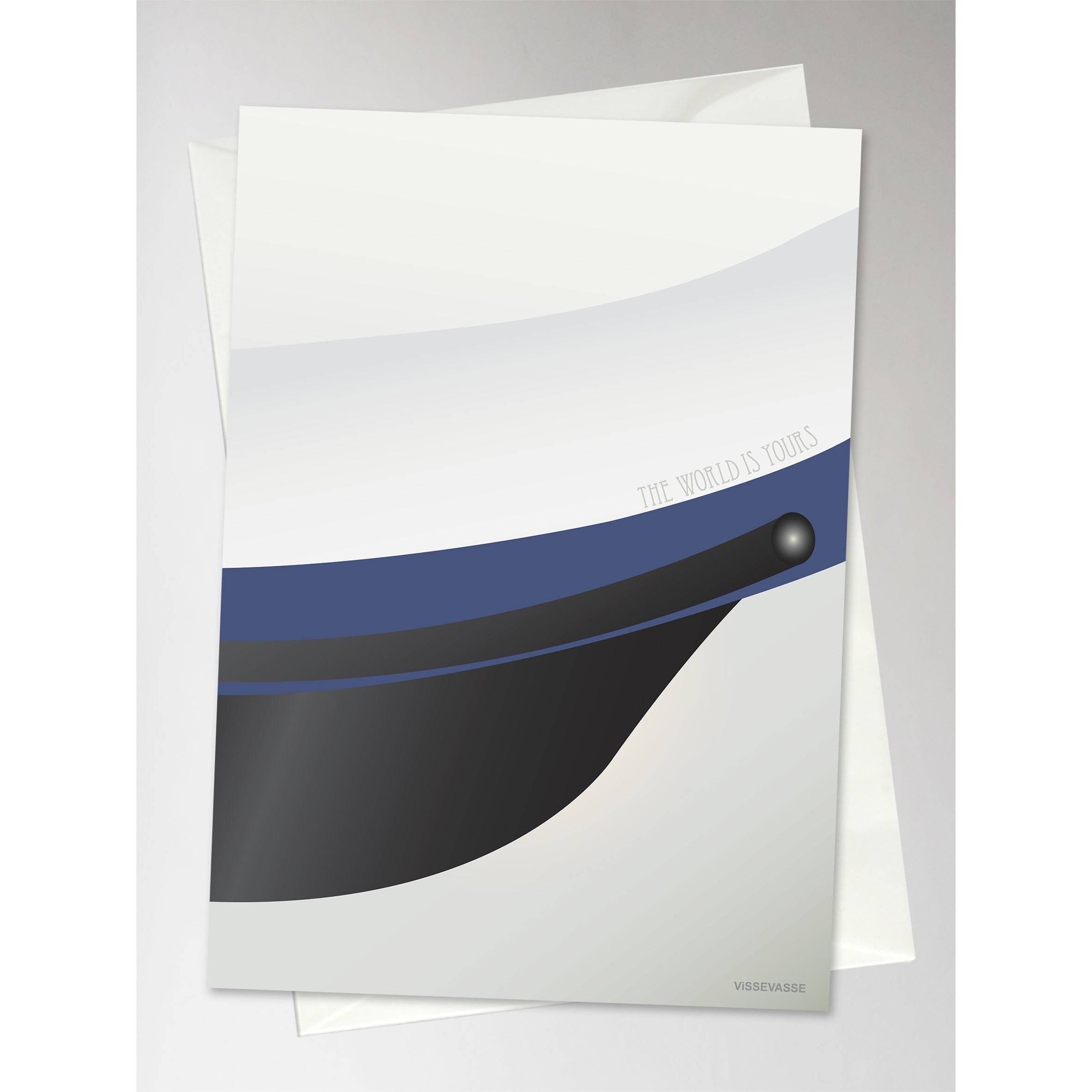 [product_category]-Vissevasse Student Hat Greeting Card 10.5 X15 Cm, Blue-Vissevasse-5713138606000-F-2016-060-XS-VIS-2