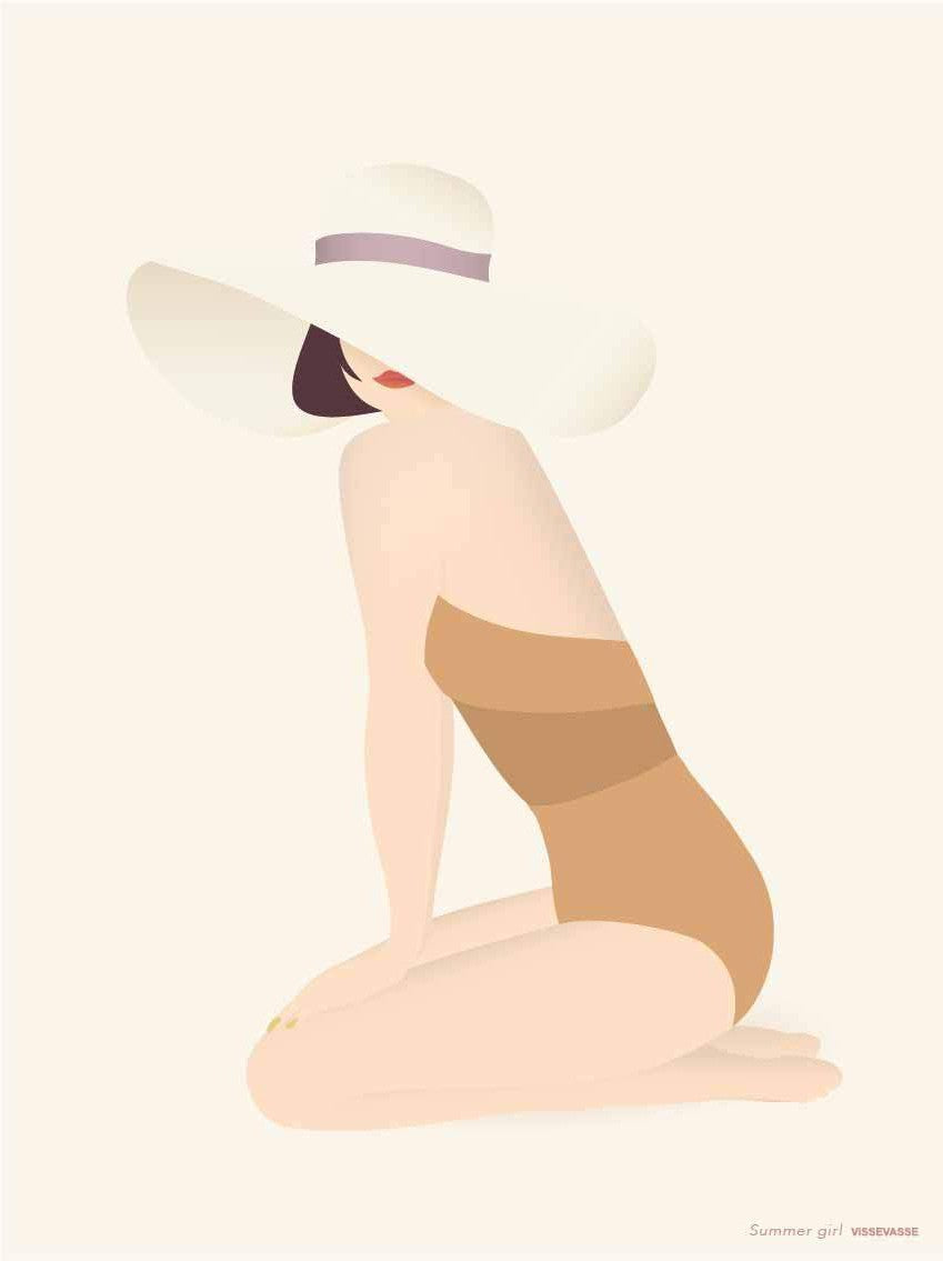 [product_category]-Vissevasse Summer Girl Poster-Vissevasse-5713138903215-F-2019-032-S-VIS-1