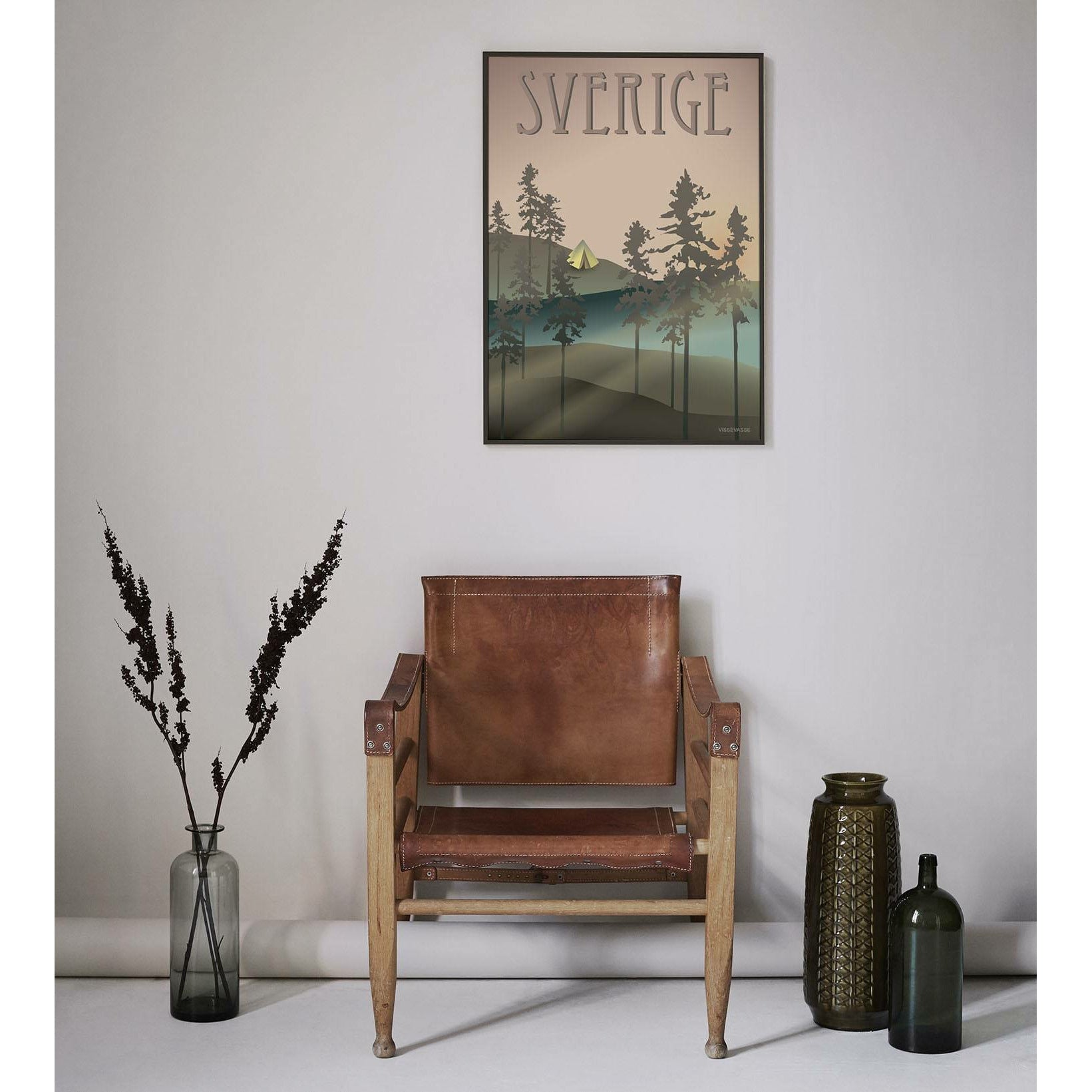 Vissevasse Sweden Forests Poster, 70 x100 cm