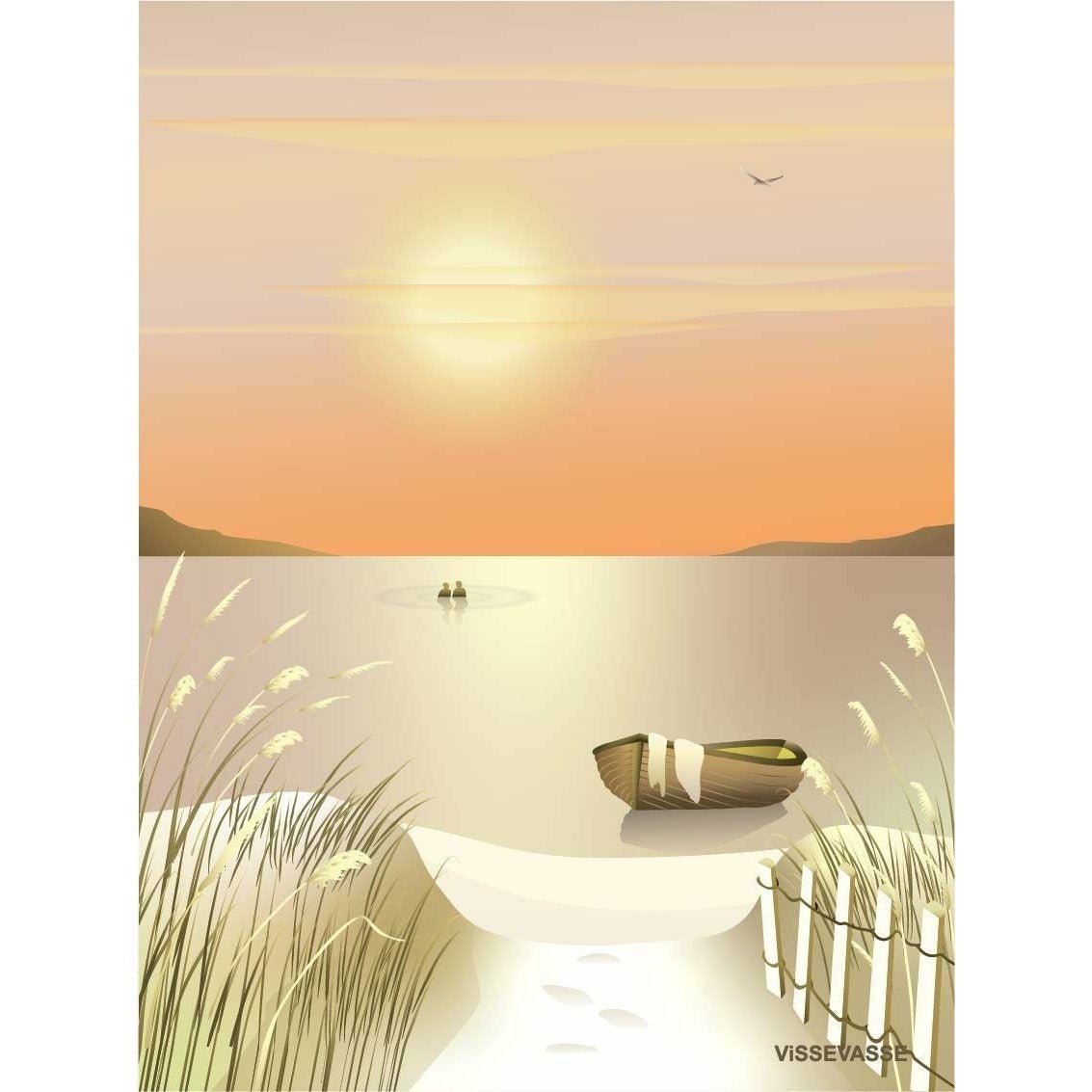 [product_category]-Vissevasse The Dunes Mini Card, A7-Vissevasse-5713138001454-F-2020-014-XX-VIS-1