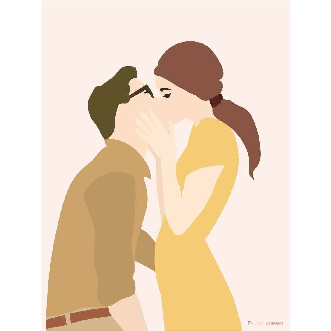 [product_category]-Vissevasse The Kiss Poster, 30 X40 Cm-Vissevasse-5713138903123-F-2019-031-M-VIS-1