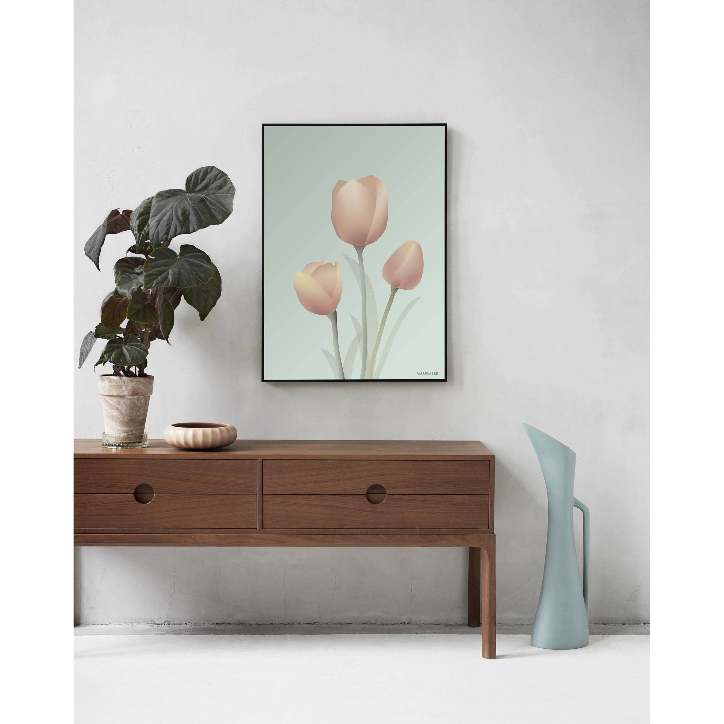 [product_category]-Vissevasse Tulip Poster 15 X21 Cm, Mint-Vissevasse-5713138604310-F-2016-043-S-VIS-2