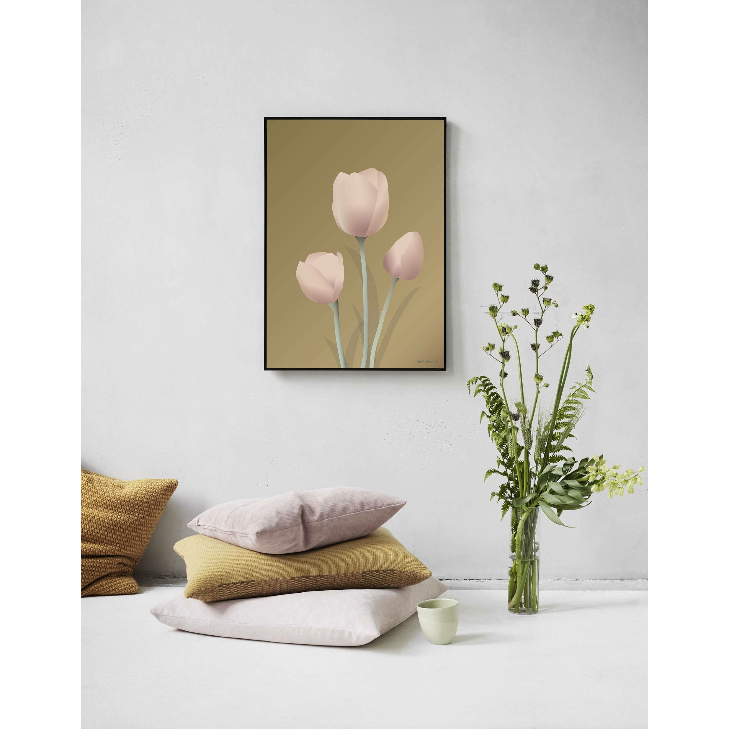 [product_category]-Vissevasse Tulip Poster 30 X40 Cm, Amber-Vissevasse-5713138604129-F-2016-041-M-VIS-2