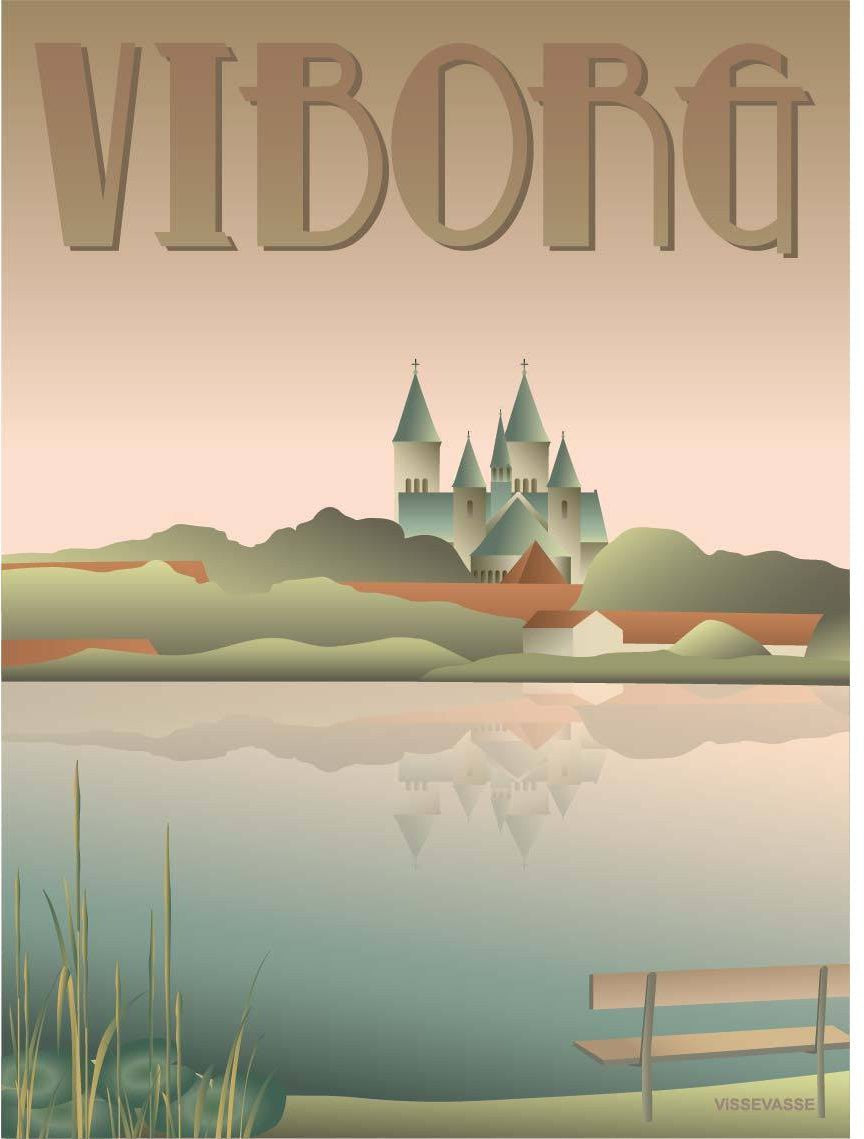 [product_category]-Vissevasse Viborg Lakes Poster, 15 X21 Cm-Vissevasse-5713138720010-F-2017-200-S-VIS-1