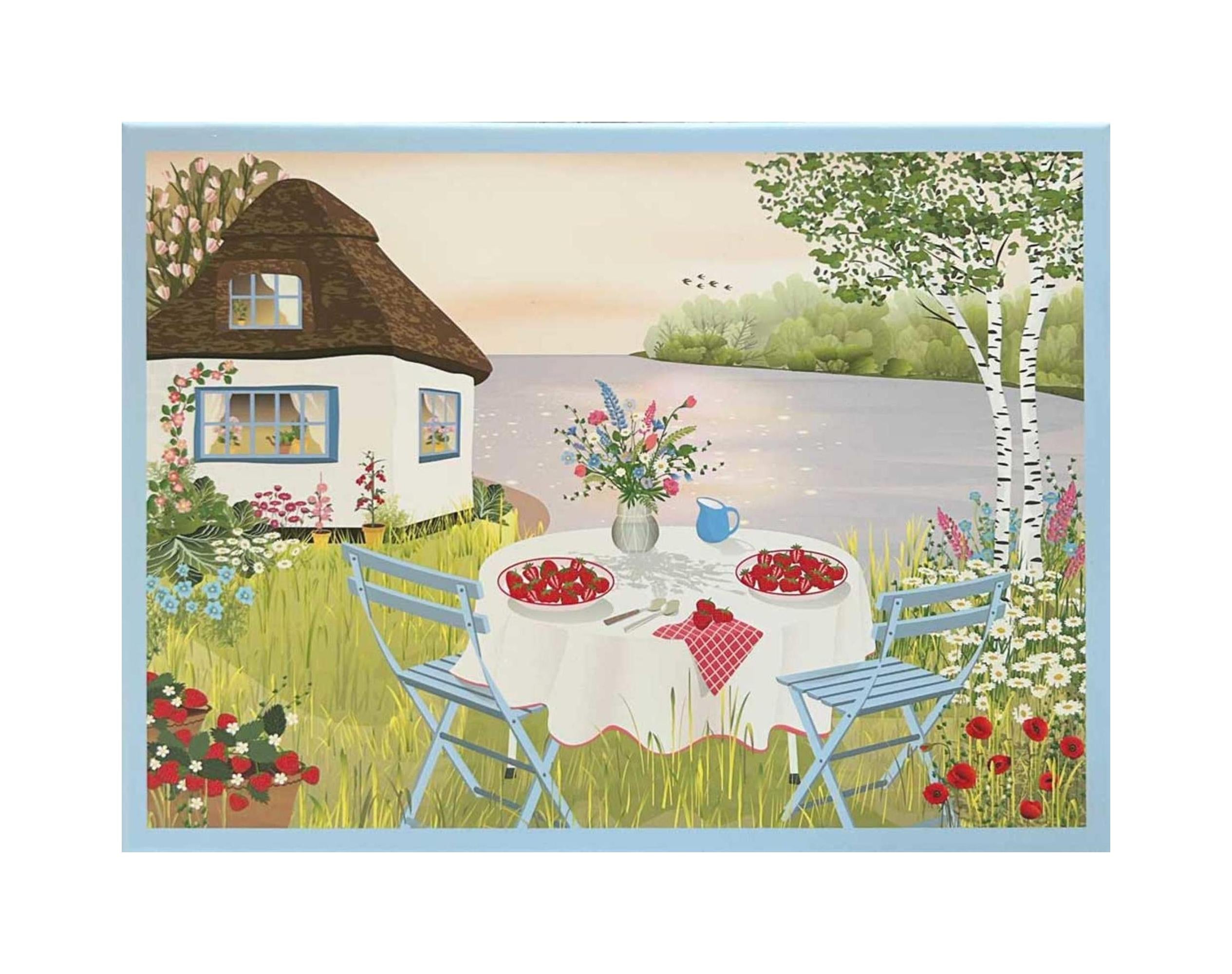 Vissevasse Sweet Strawberries Puzzle 1000 Pcs