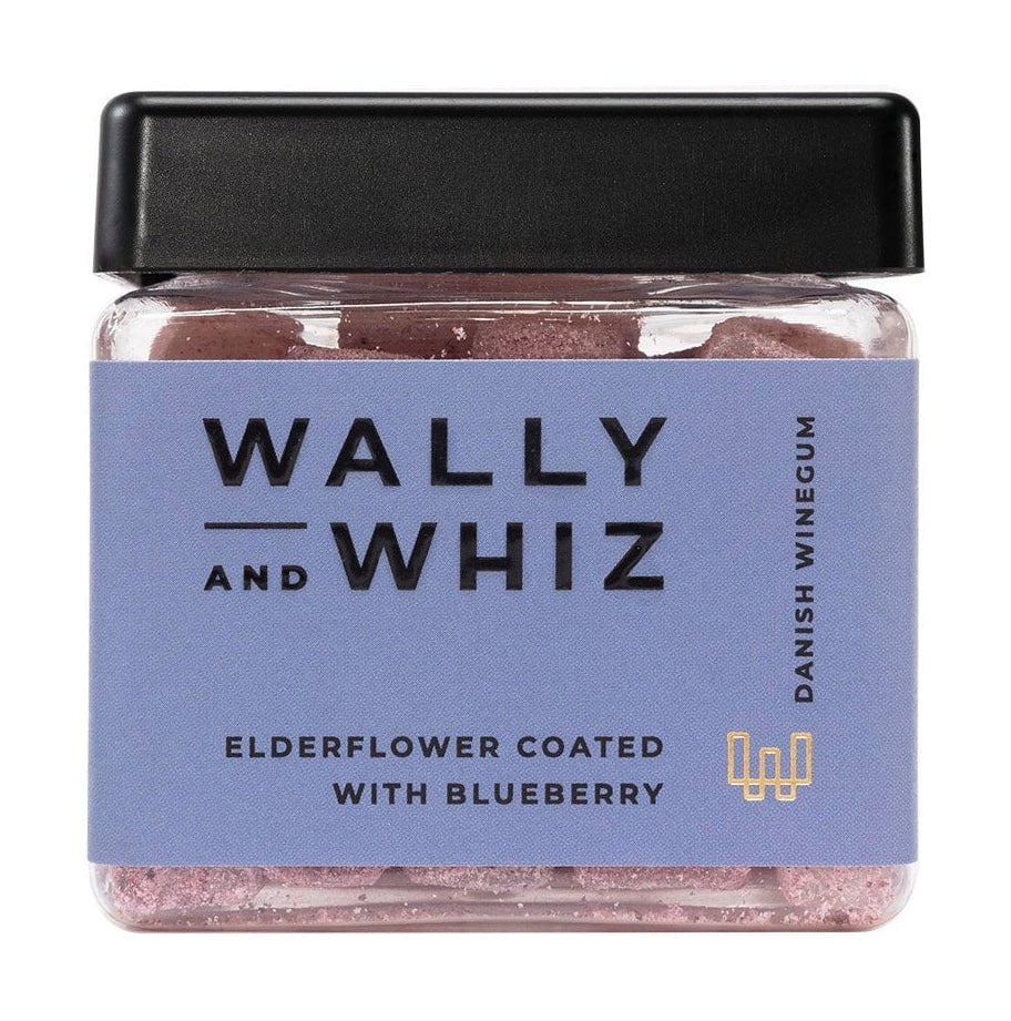 Wally y Whiz Wine Gum Cube, Flower con arándanos, 140 g