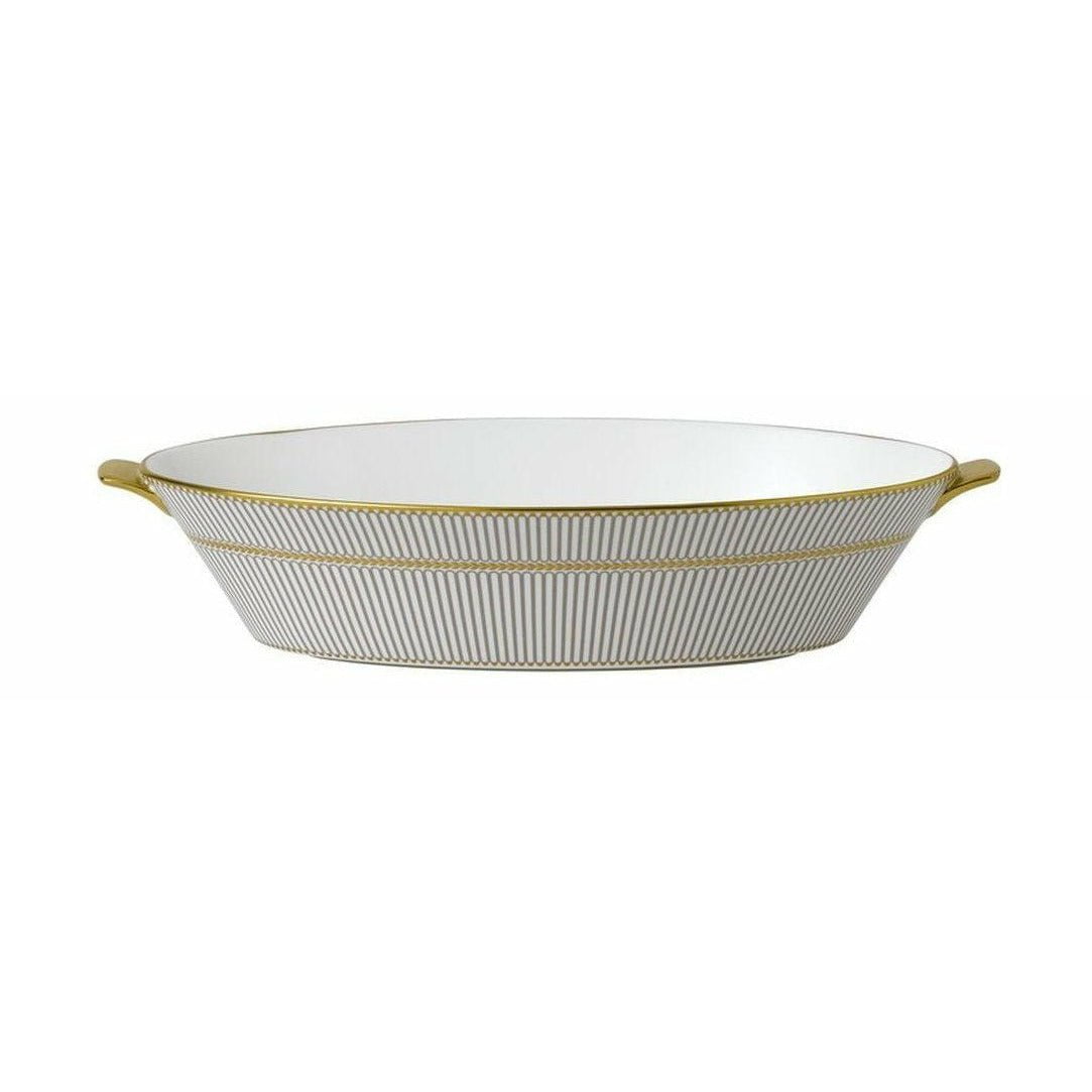 [product_category]-Wedgwood Anthemion Grey Oval Serving Bowl, 1,3 L-Wedgwood-701587433051-1054391-WED-1