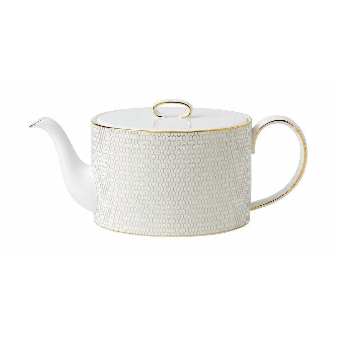 Wedgwood Arris Tapot 1 L Regalo, blanco/oro