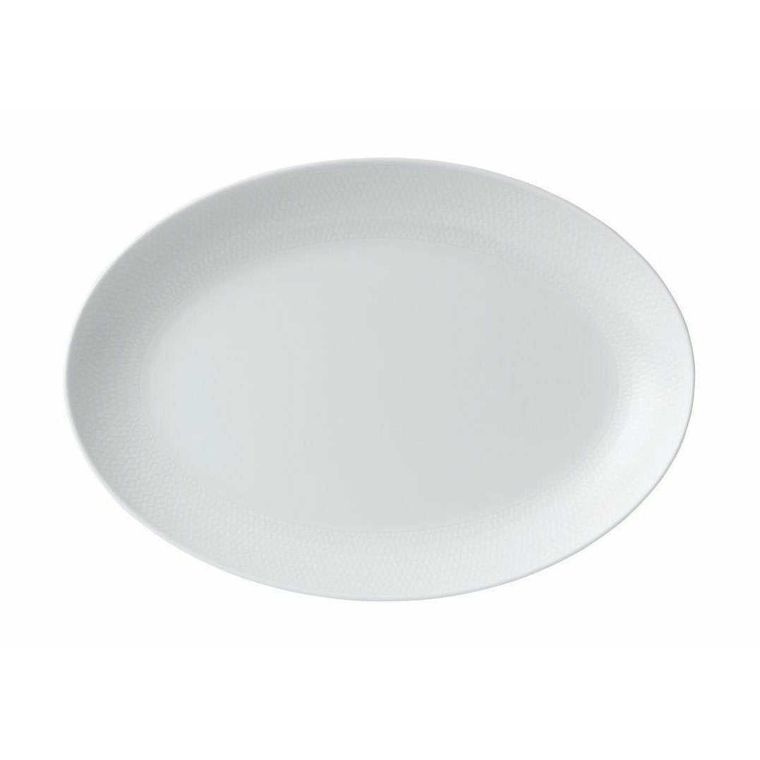 Wedgwood Gio Oval Top 30 cm, blanco