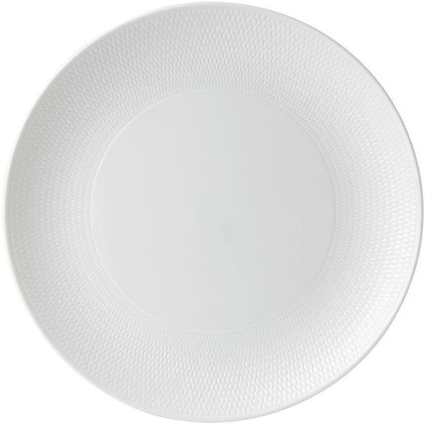 Wedgwood gio plaque 28 cm, blanc