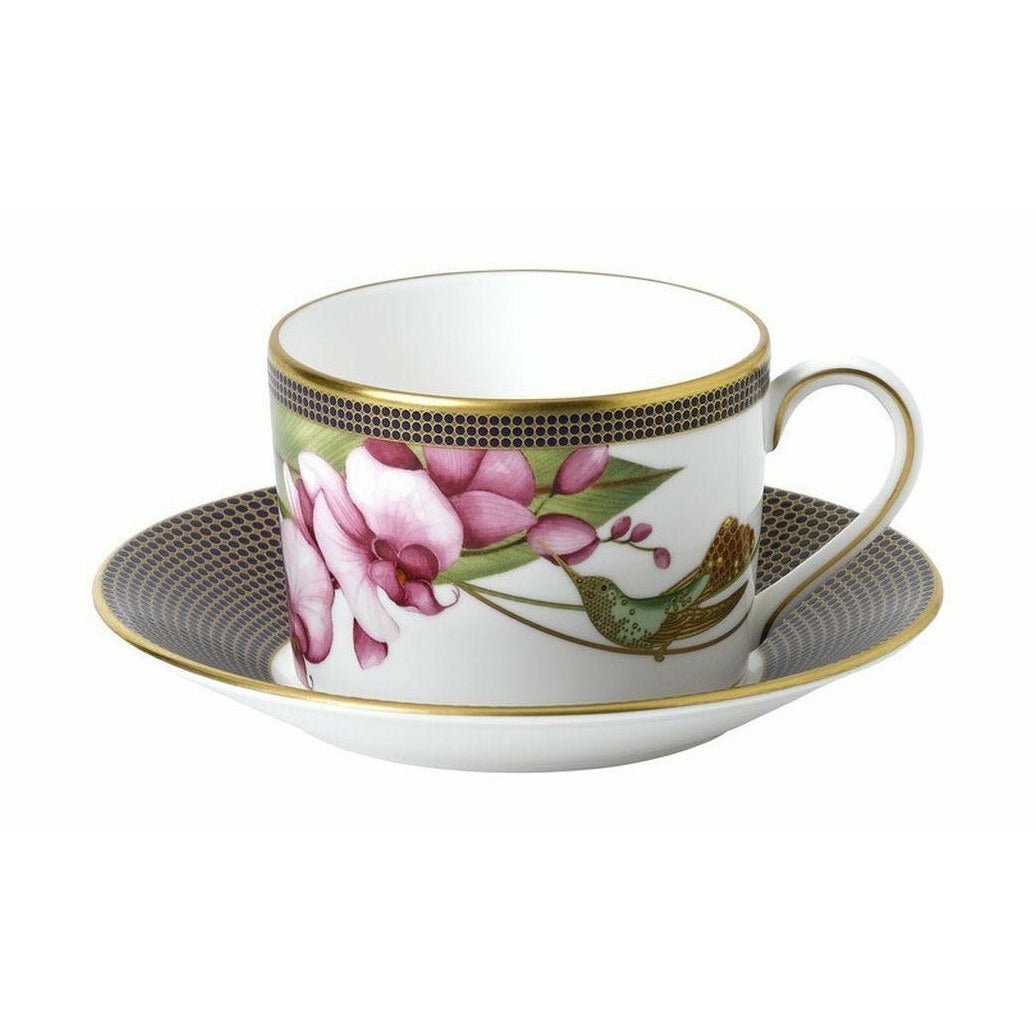 [product_category]-Wedgwood Hummingbird Teacup And Saucer-Wedgwood-701587439824-1056243-WED-1