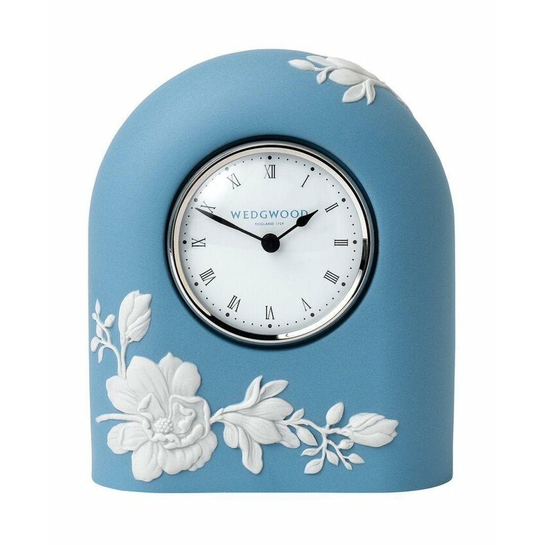 [product_category]-Wedgwood Magnolia Blossom Table Clock, W: 13 Cm-Wedgwood-701587319447-40024535-WED-1