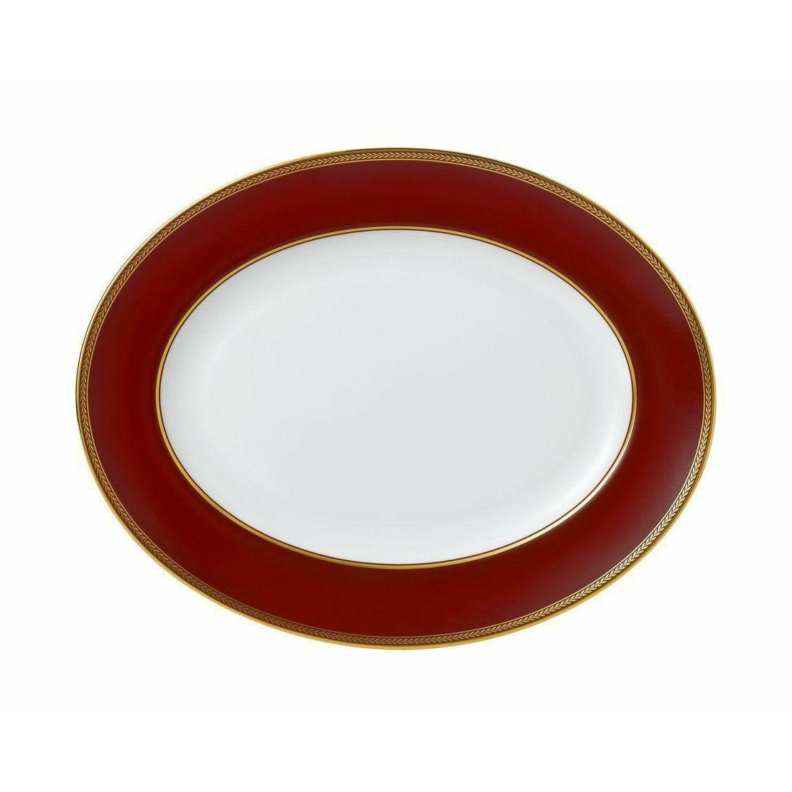 [product_category]-Wedgwood Renaissance Red Oval Top 35 Cm-Wedgwood-701587007719-40000764-WED-1