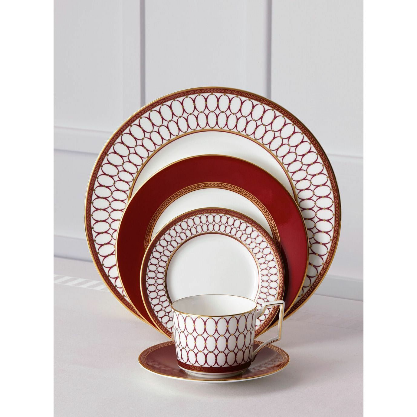 [product_category]-Wedgwood Renaissance Red Plate, 15 Cm-Wedgwood-701587007528-40000615-WED-2