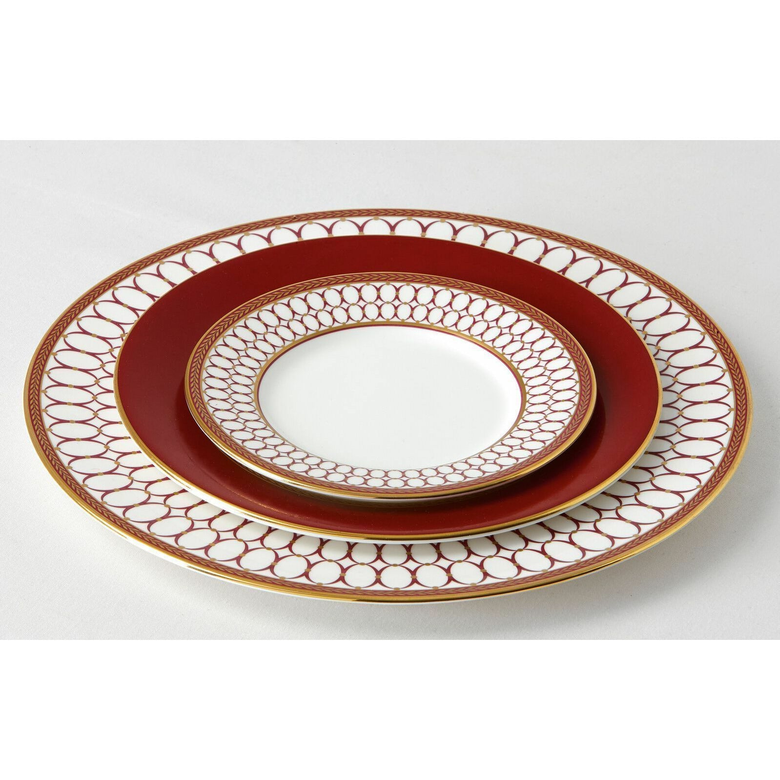 [product_category]-Wedgwood Renaissance Red Rim Soup Bowl 23 Cm-Wedgwood-701587007535-40000616-WED-3